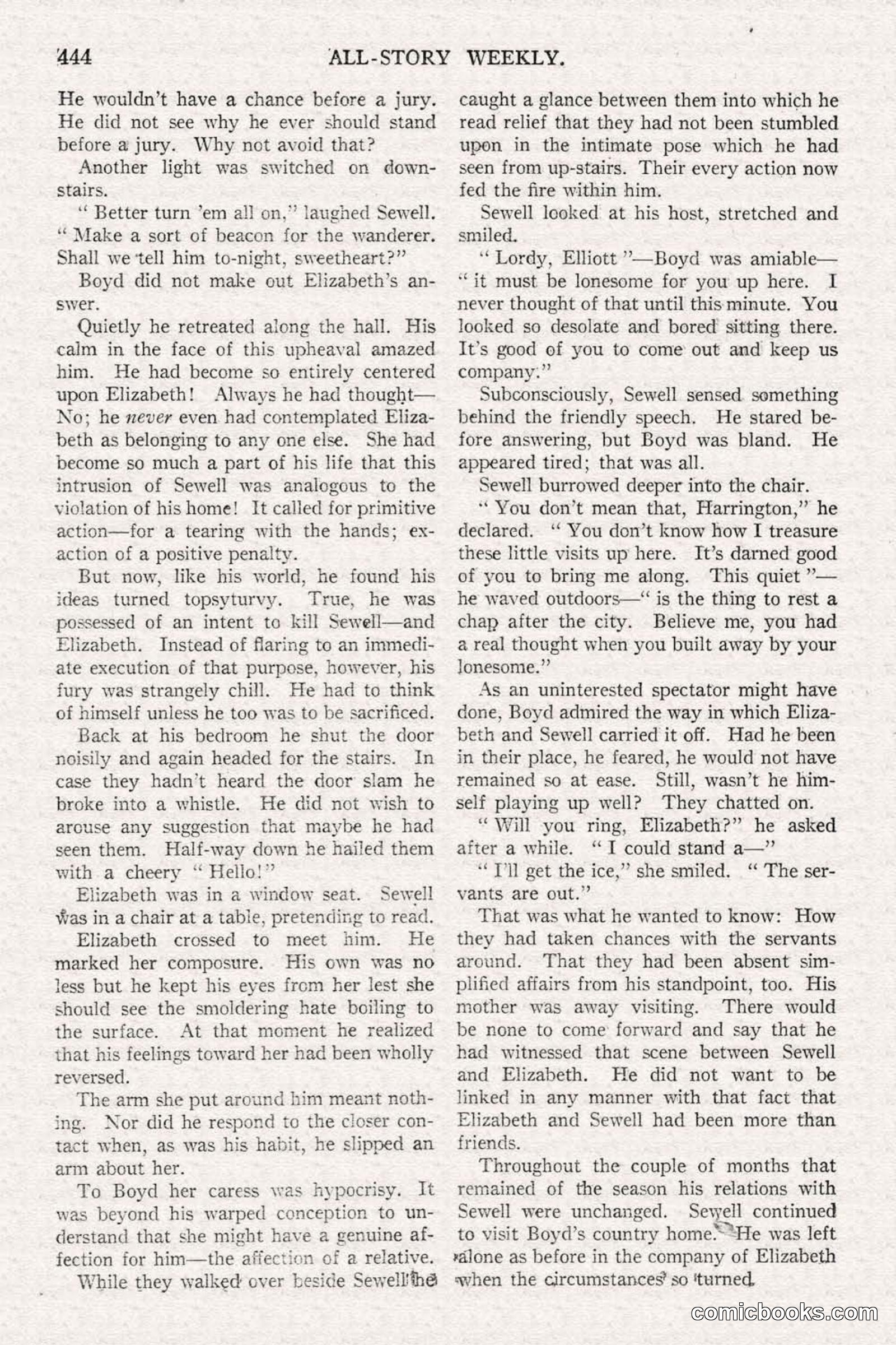 All Story Magazine, June 21, 1919 — page 102 of 188