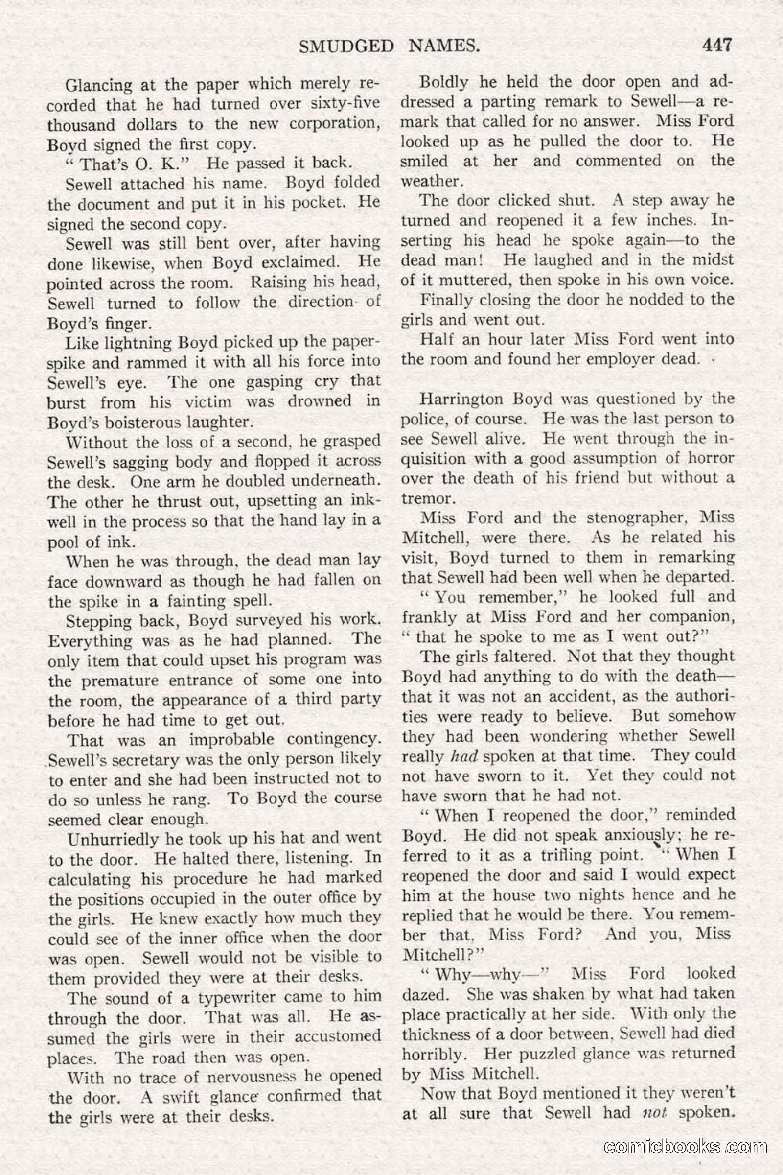 All Story Magazine, June 21, 1919 — page 105 of 188