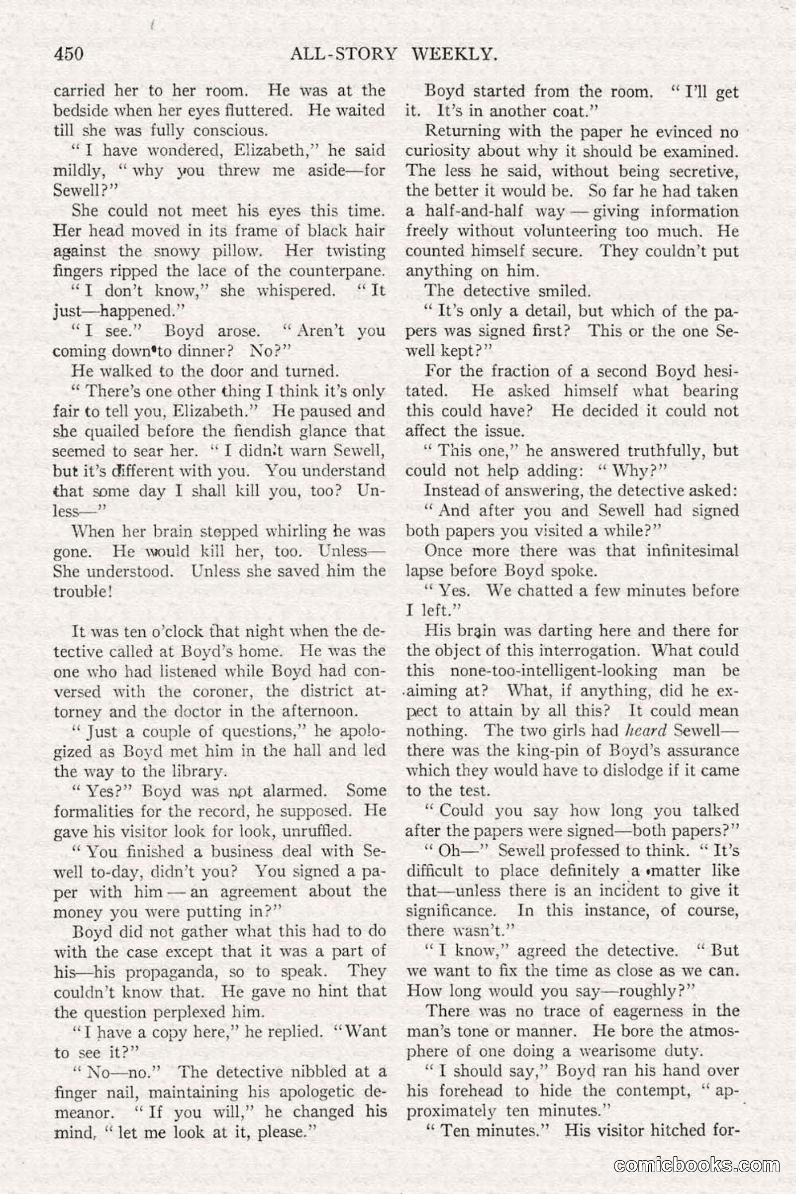 All Story Magazine, June 21, 1919 — page 108 of 188