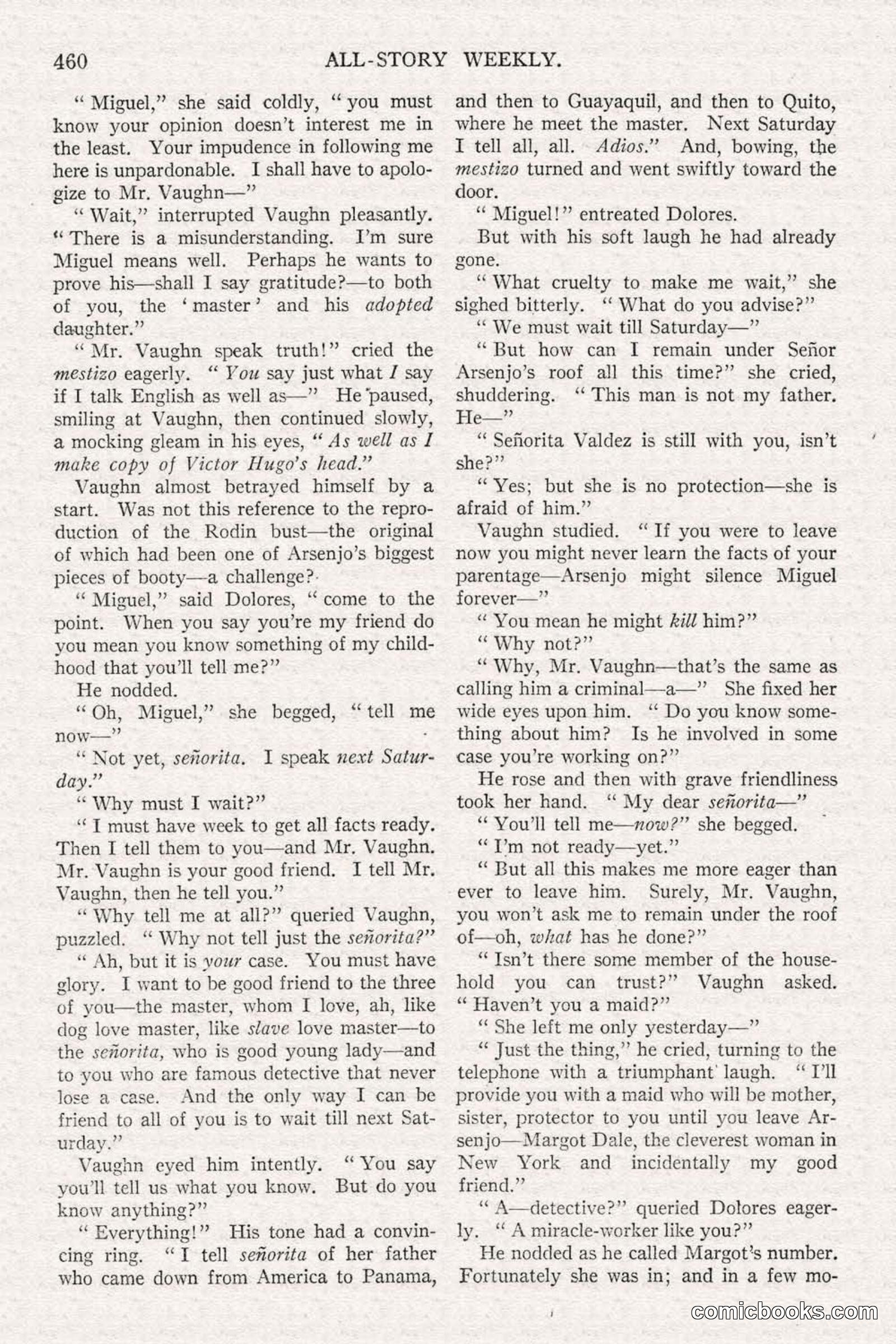All Story Magazine, June 21, 1919 — page 118 of 188