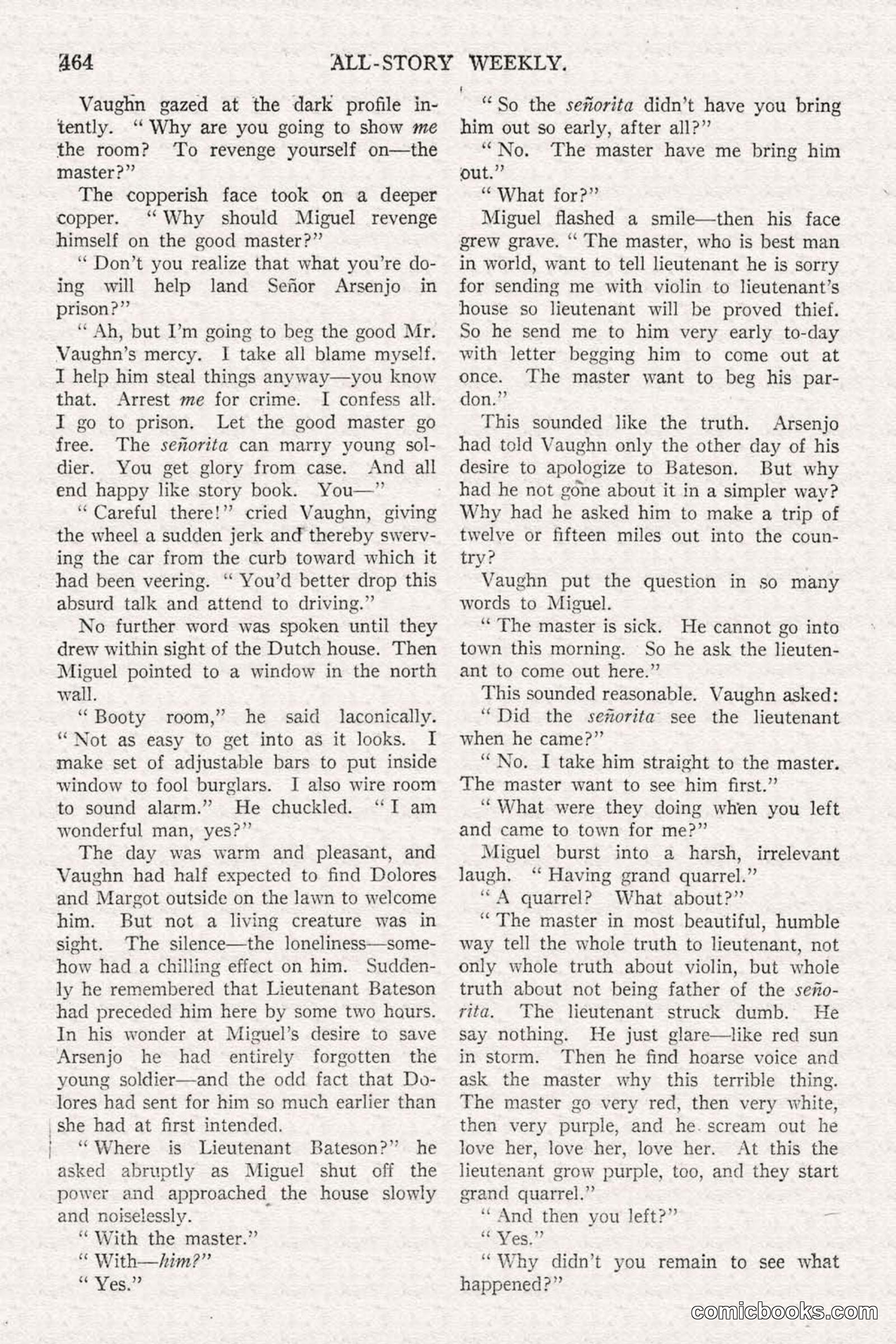 All Story Magazine, June 21, 1919 — page 122 of 188