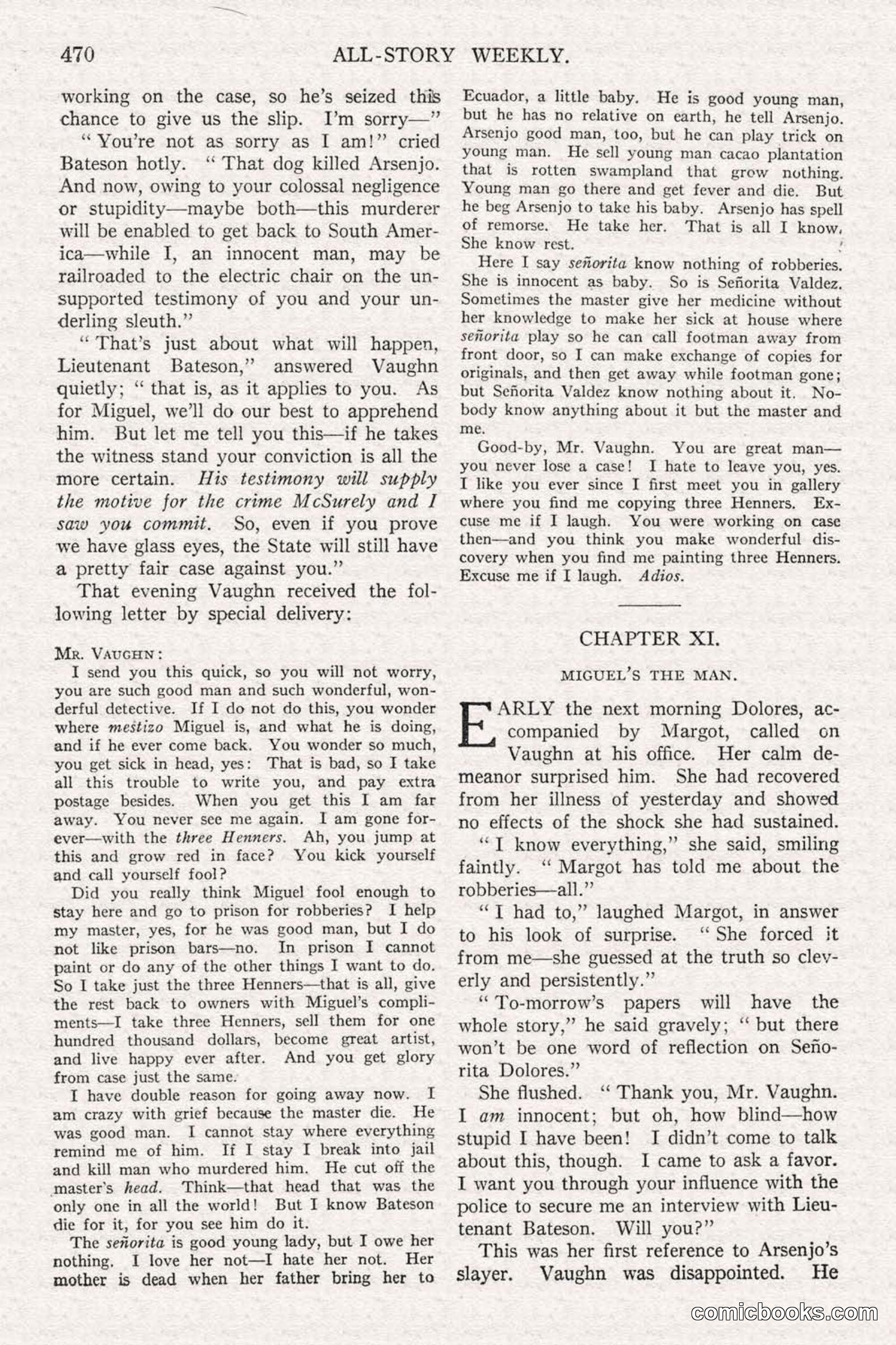 All Story Magazine, June 21, 1919 — page 128 of 188