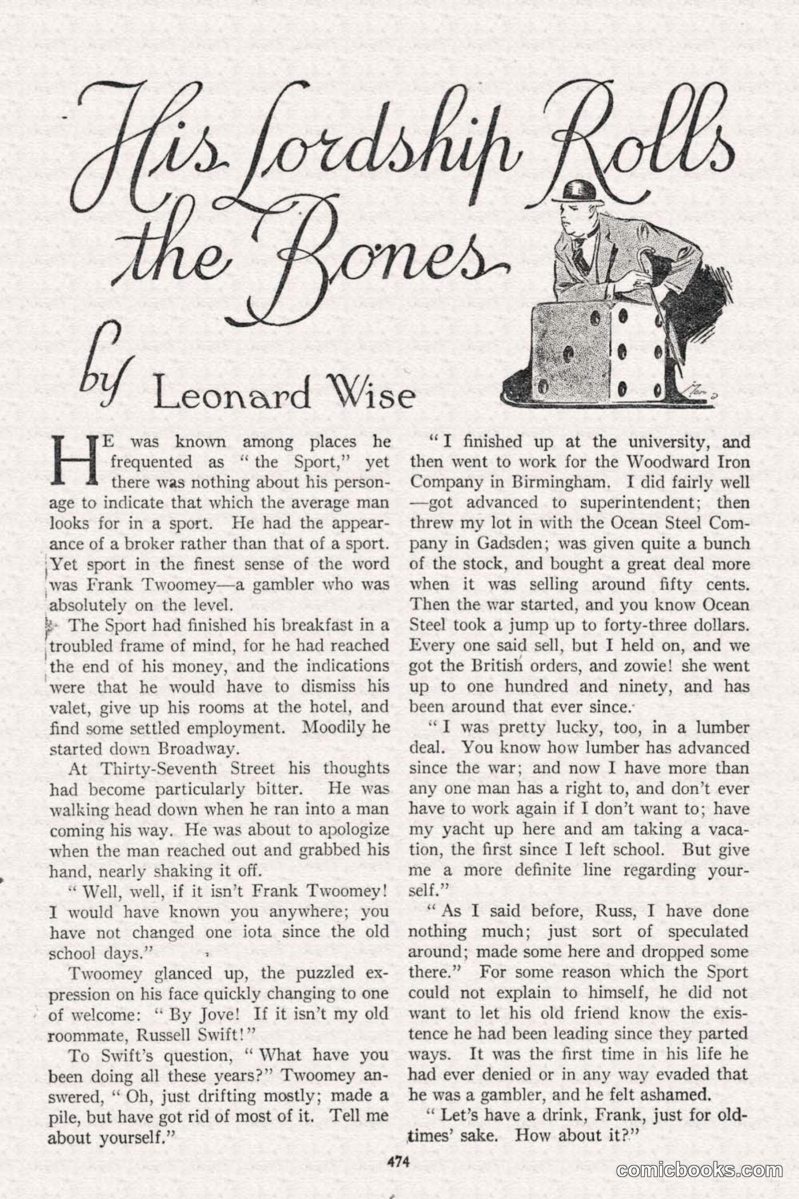 All Story Magazine, June 21, 1919 — page 132 of 188