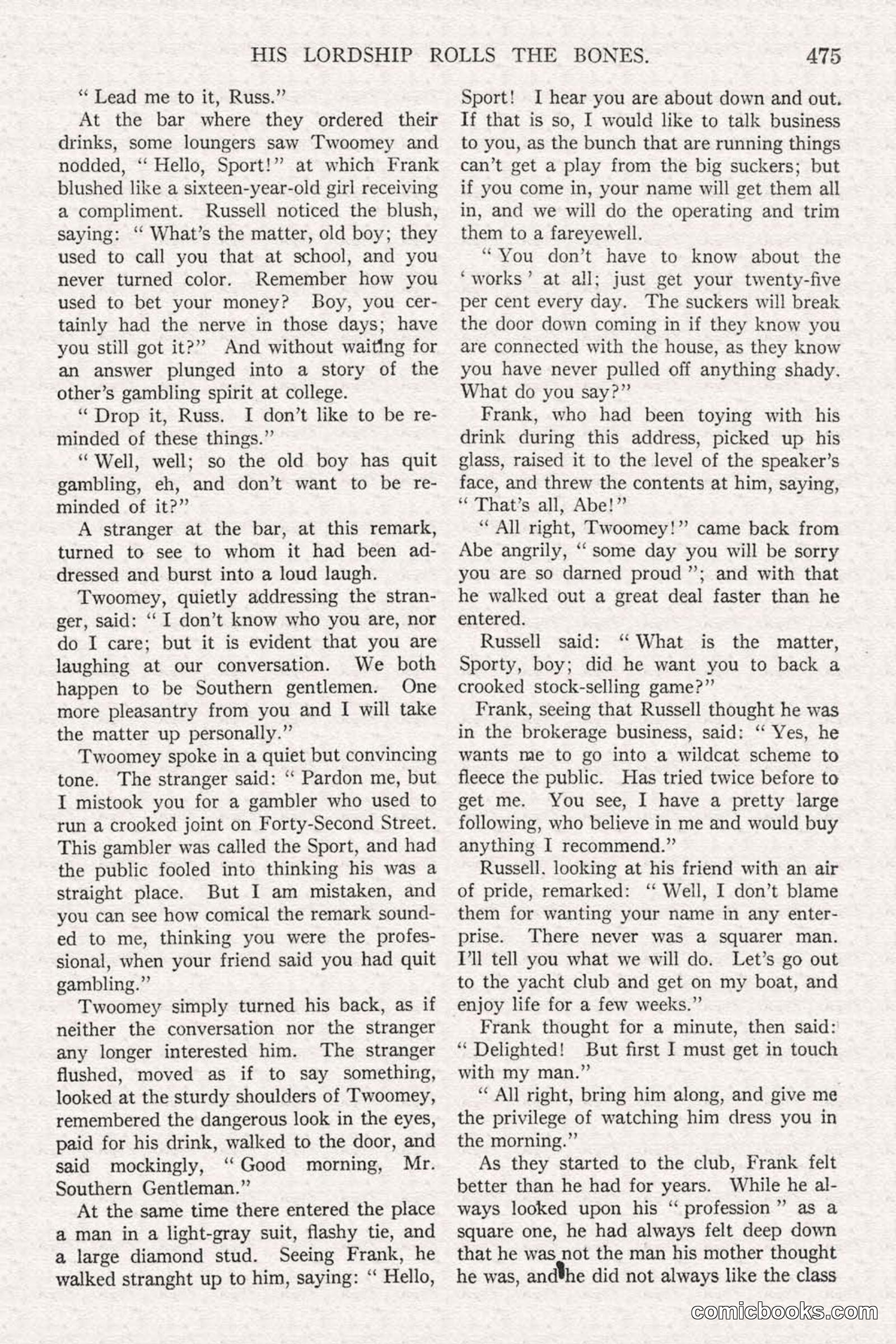 All Story Magazine, June 21, 1919 — page 133 of 188