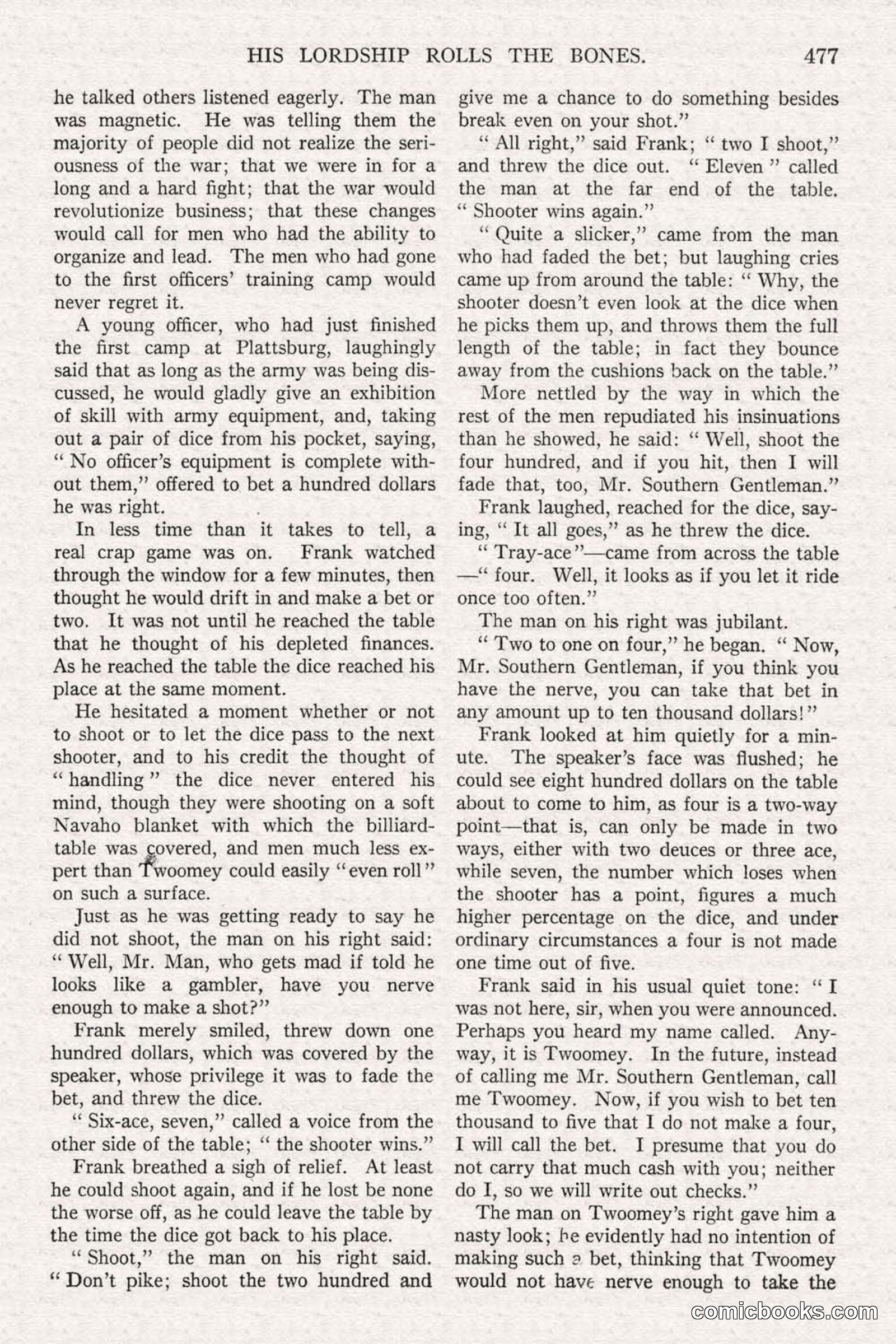 All Story Magazine, June 21, 1919 — page 135 of 188