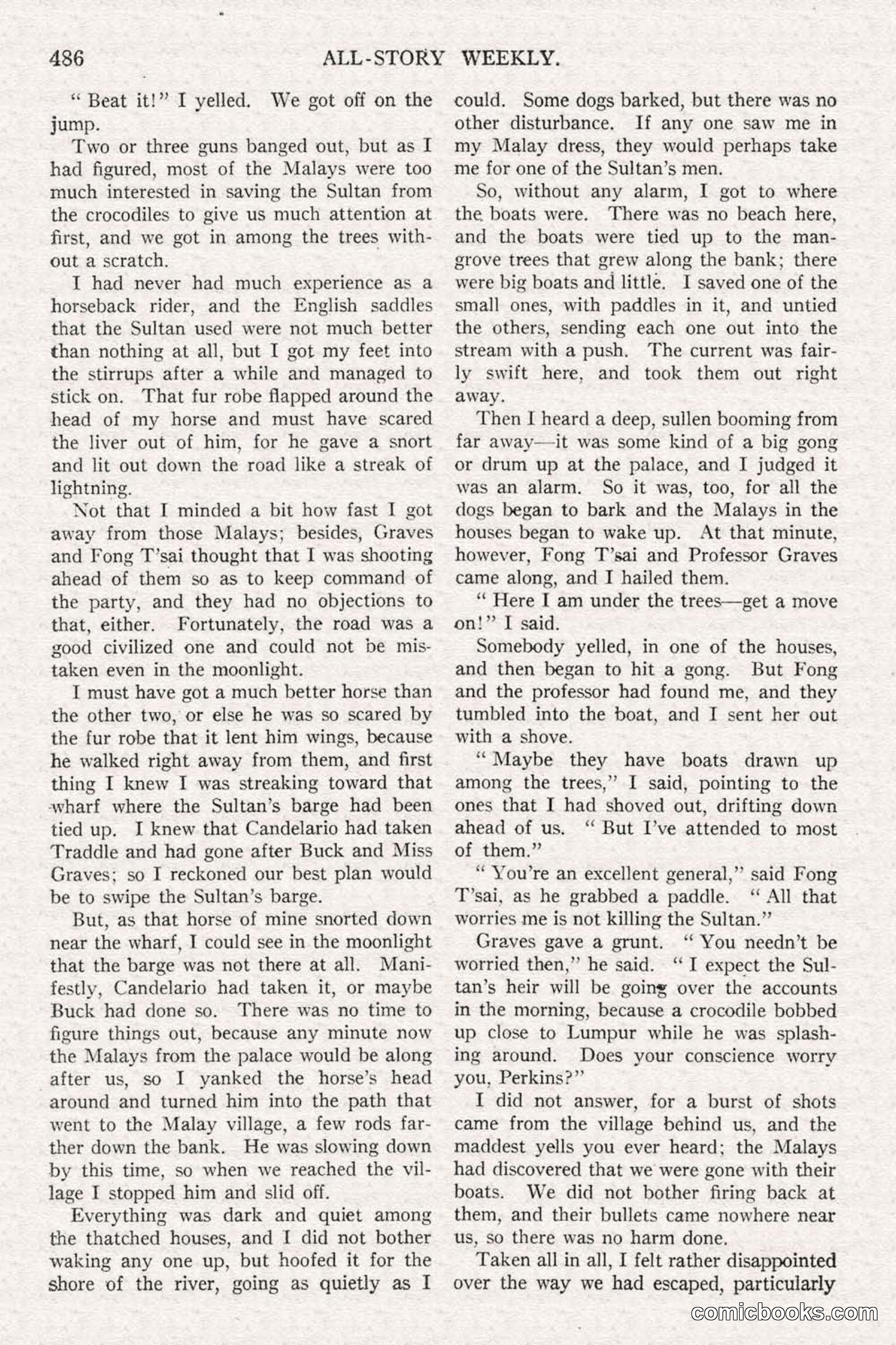 All Story Magazine, June 21, 1919 — page 144 of 188