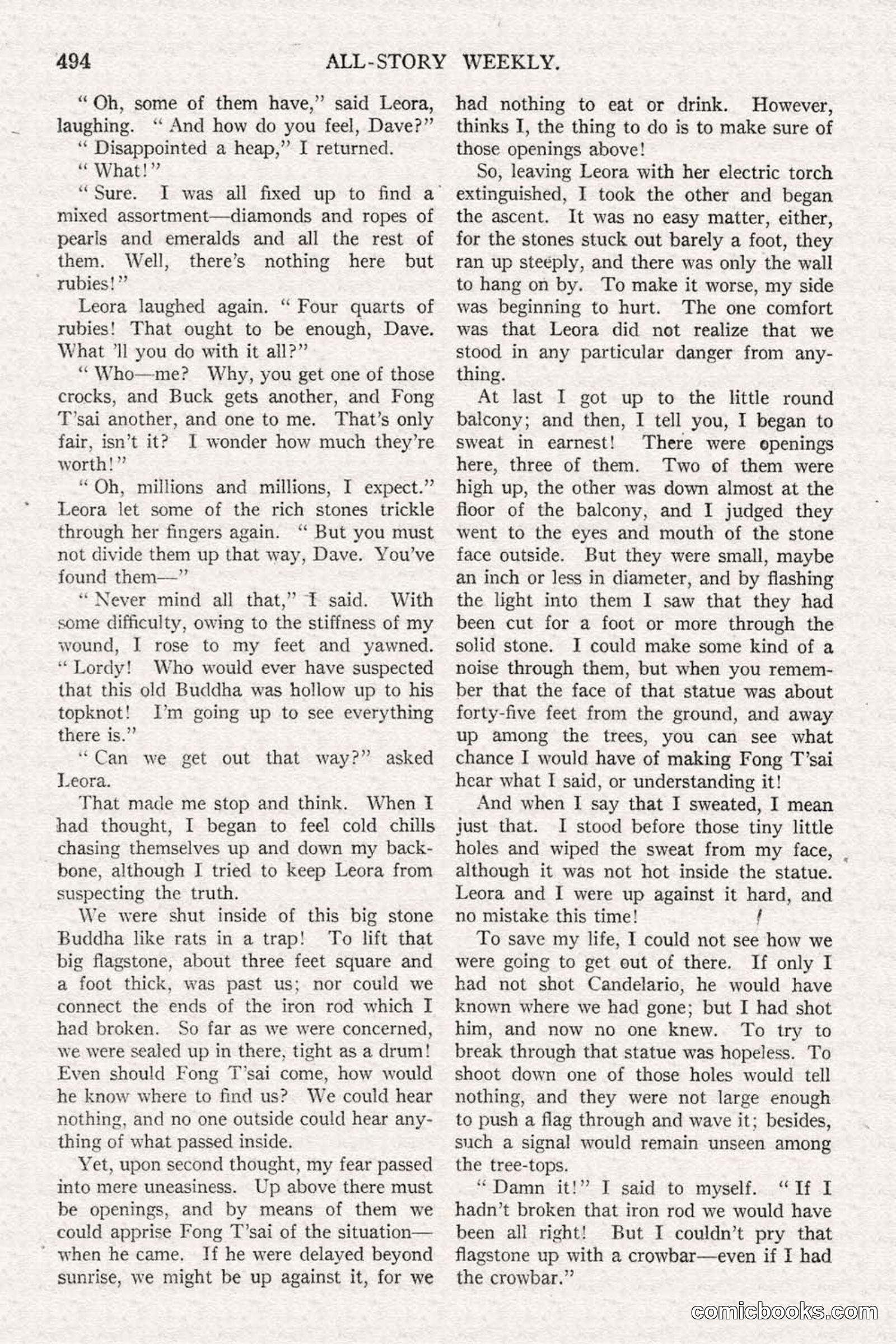 All Story Magazine, June 21, 1919 — page 152 of 188