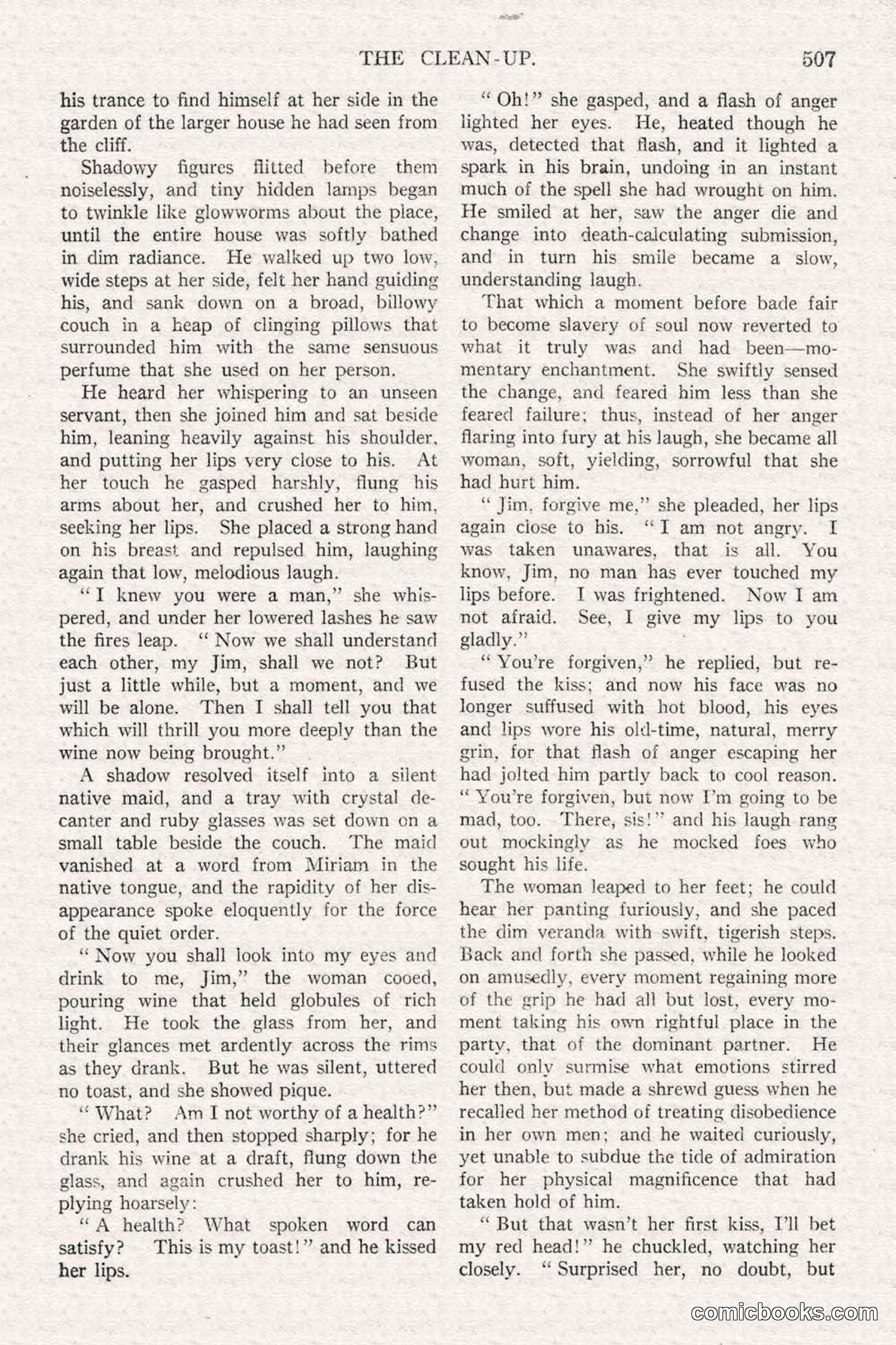 All Story Magazine, June 21, 1919 — page 165 of 188