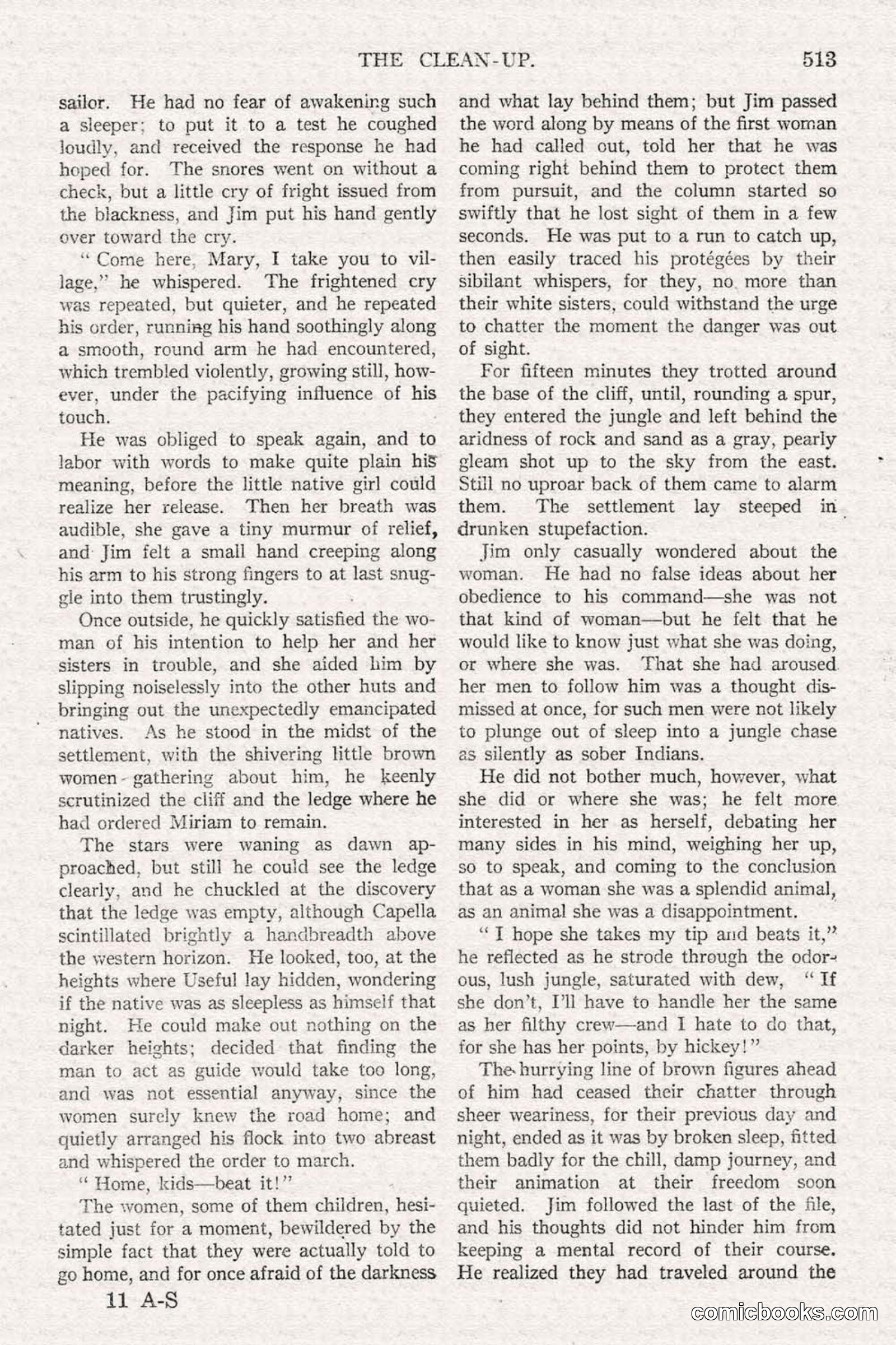 All Story Magazine, June 21, 1919 — page 171 of 188