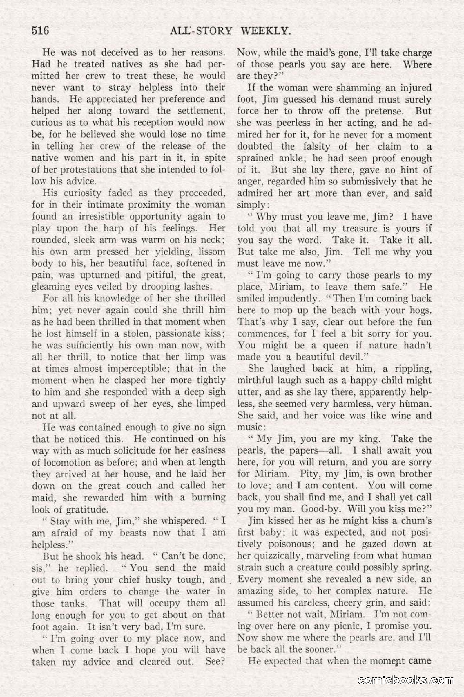 All Story Magazine, June 21, 1919 — page 174 of 188