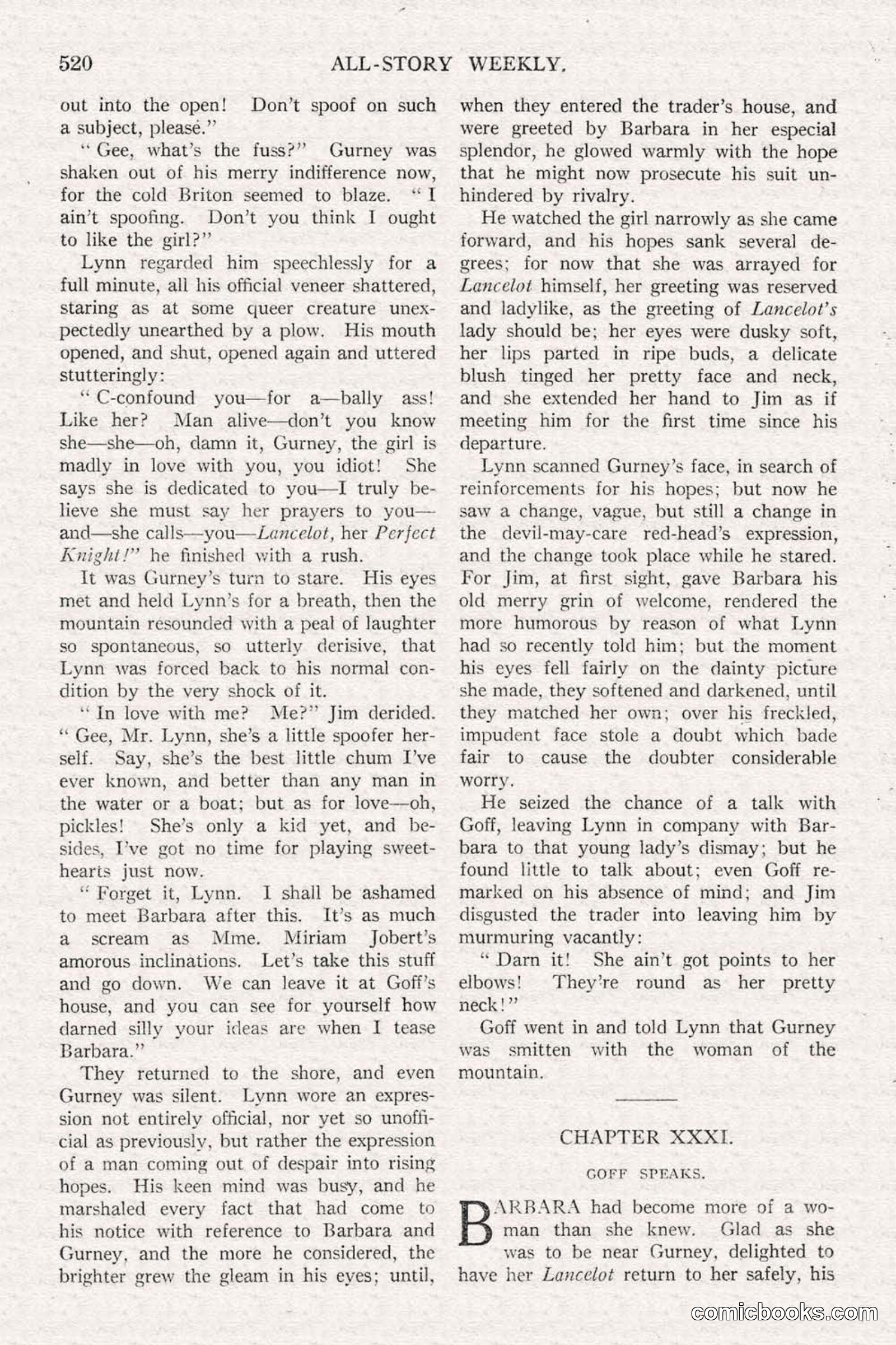 All Story Magazine, June 21, 1919 — page 178 of 188