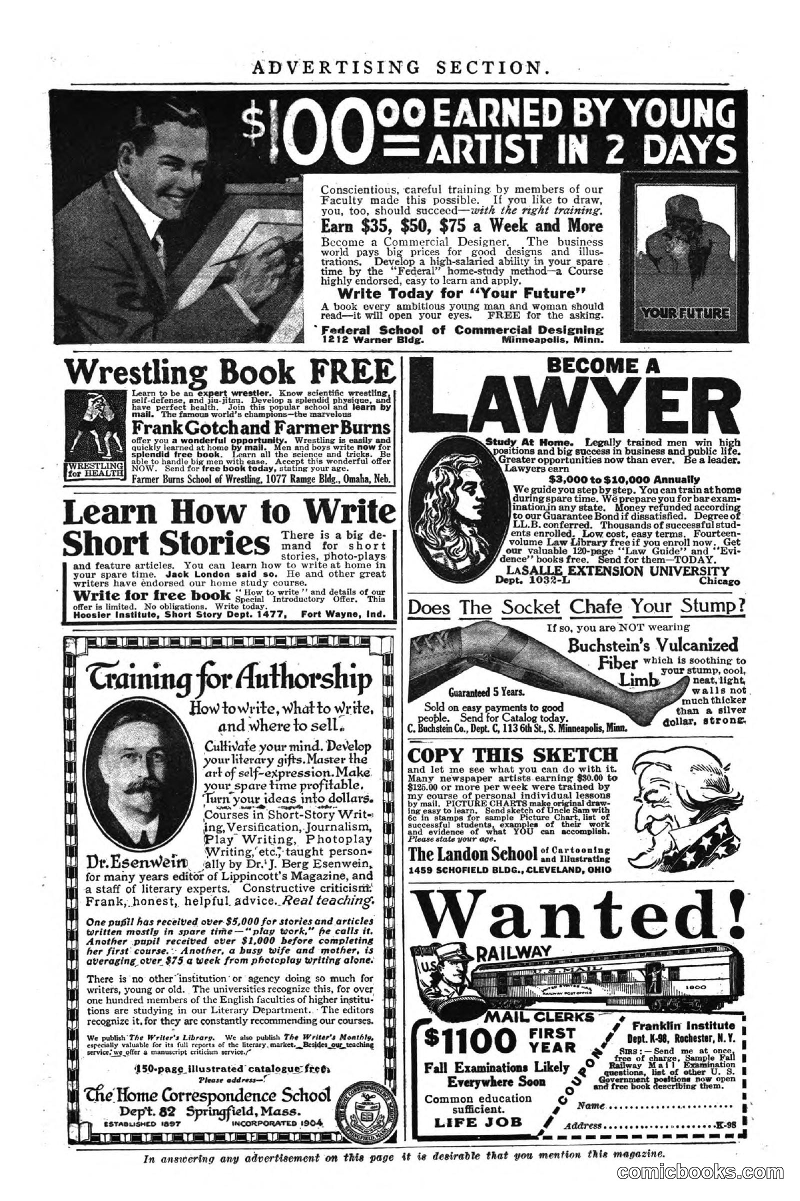 All Story Magazine, October 4, 1919 — page 10 of 208