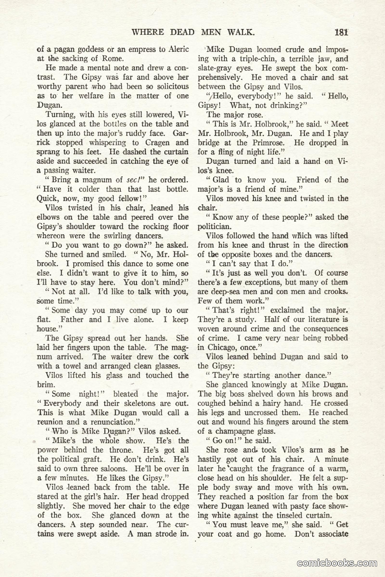 All Story Magazine, October 4, 1919 — page 19 of 208