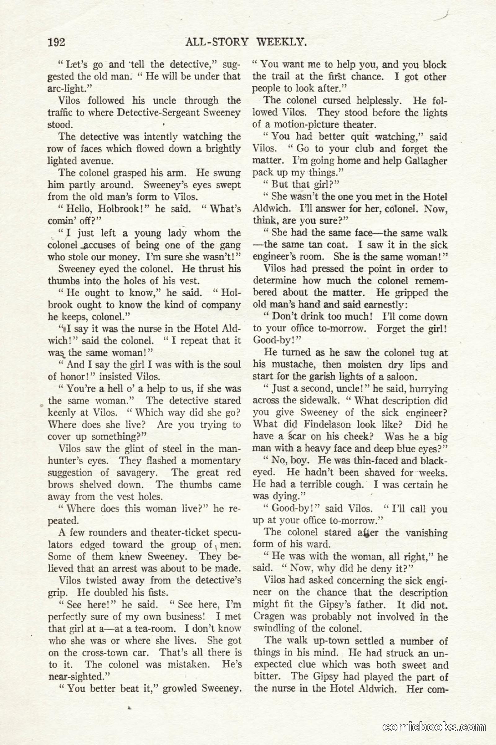 All Story Magazine, October 4, 1919 — page 30 of 208