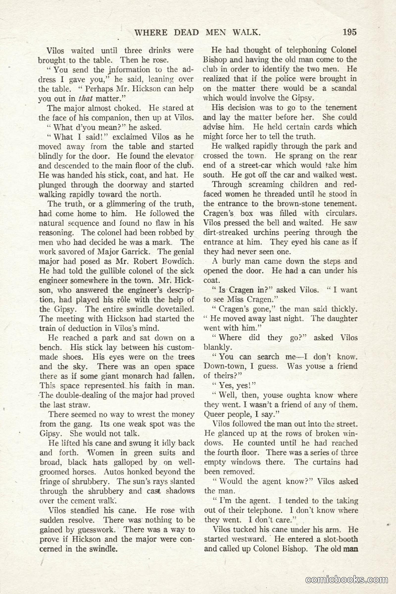 All Story Magazine, October 4, 1919 — page 33 of 208