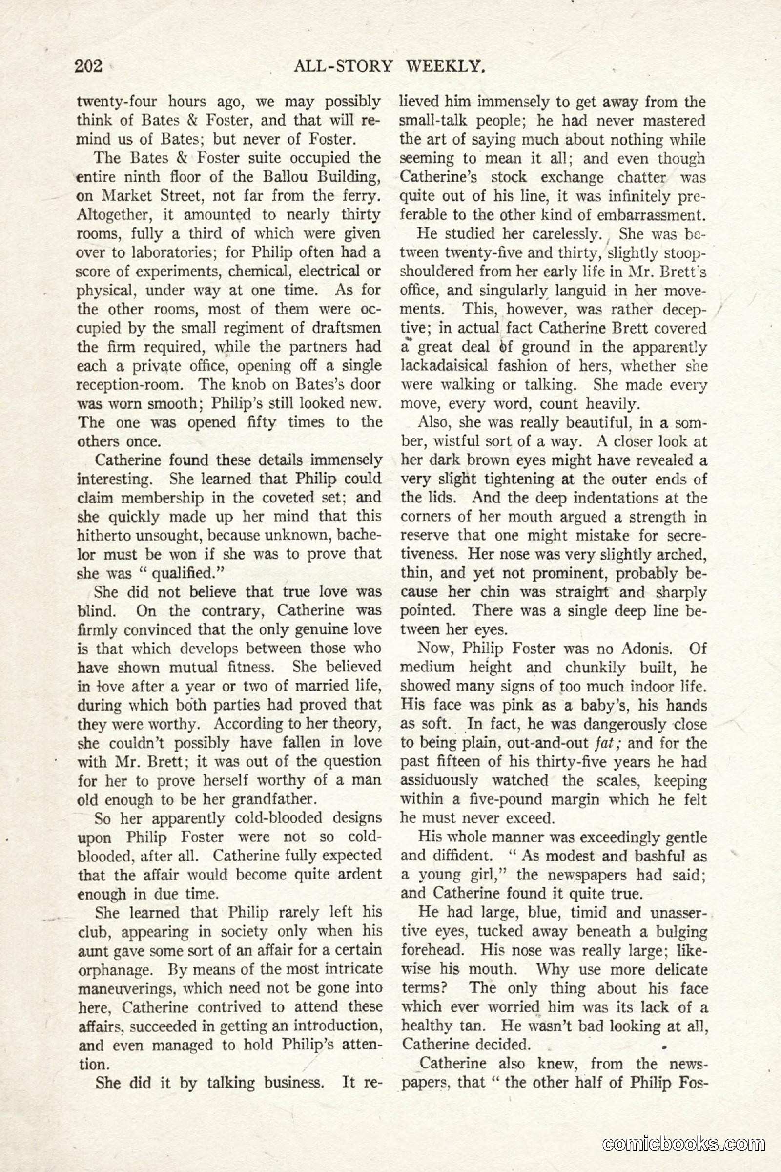 All Story Magazine, October 4, 1919 — page 40 of 208
