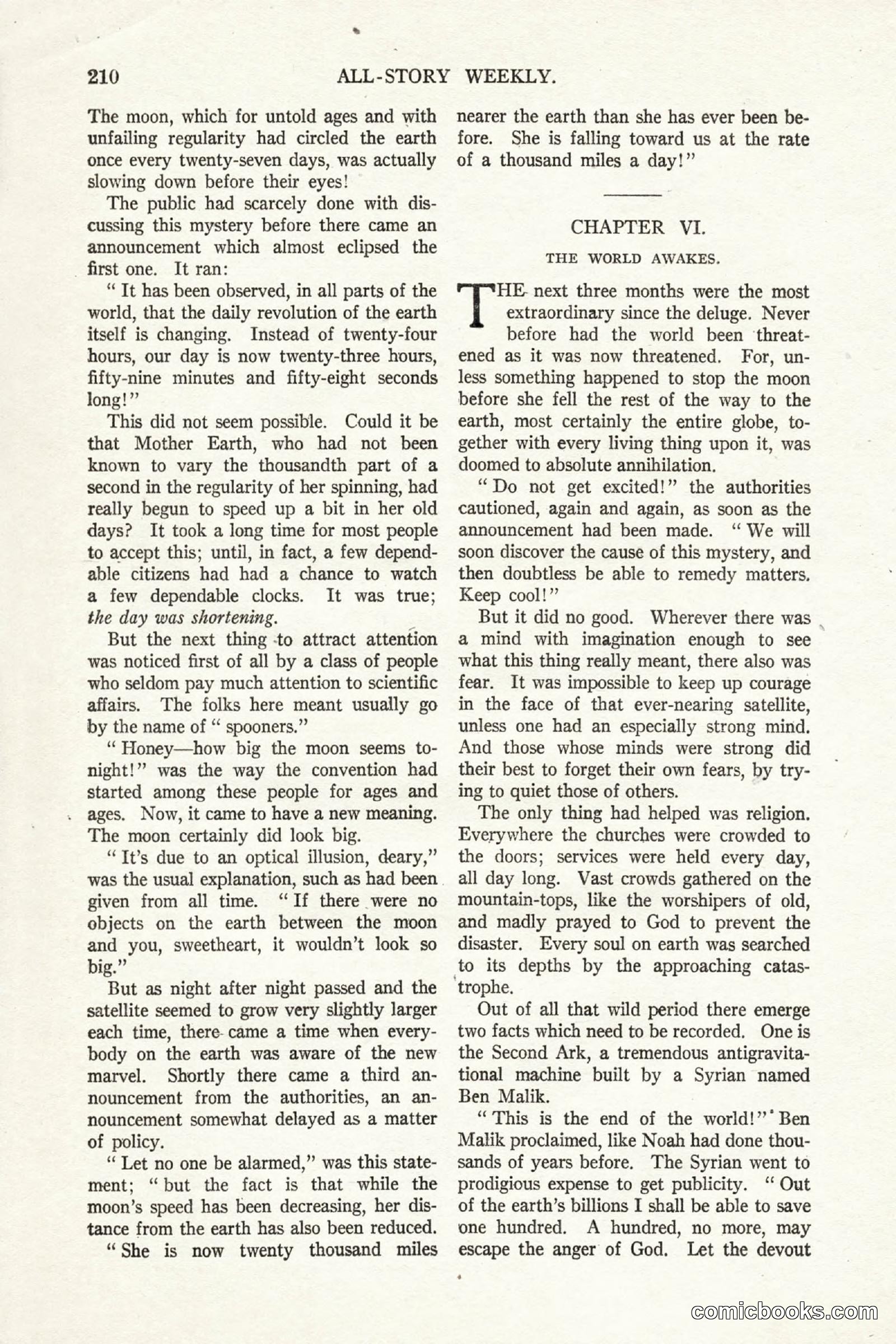 All Story Magazine, October 4, 1919 — page 48 of 208