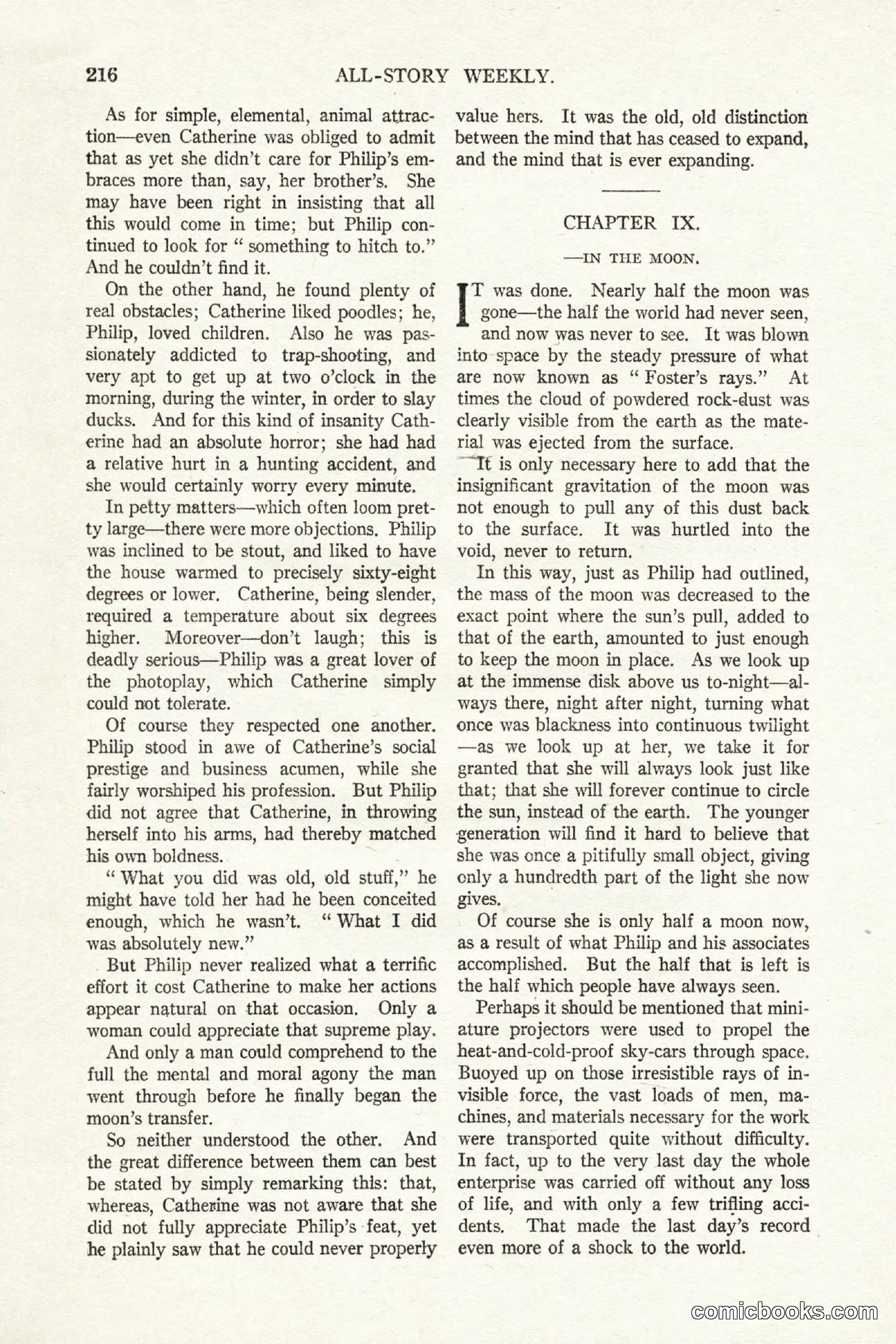 All Story Magazine, October 4, 1919 — page 54 of 208