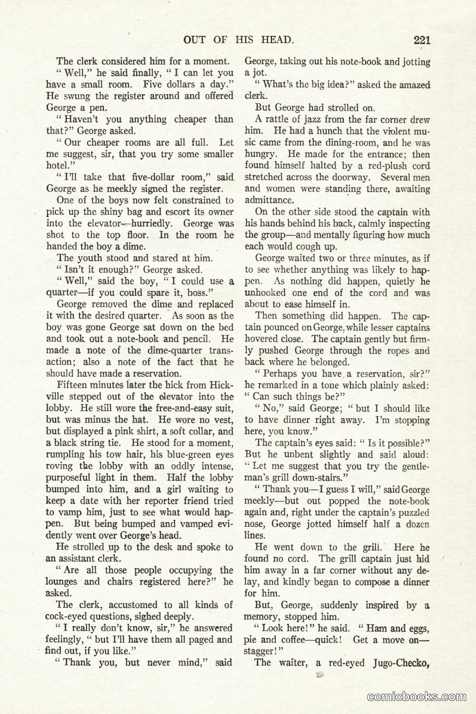 All Story Magazine, October 4, 1919 — page 59 of 208