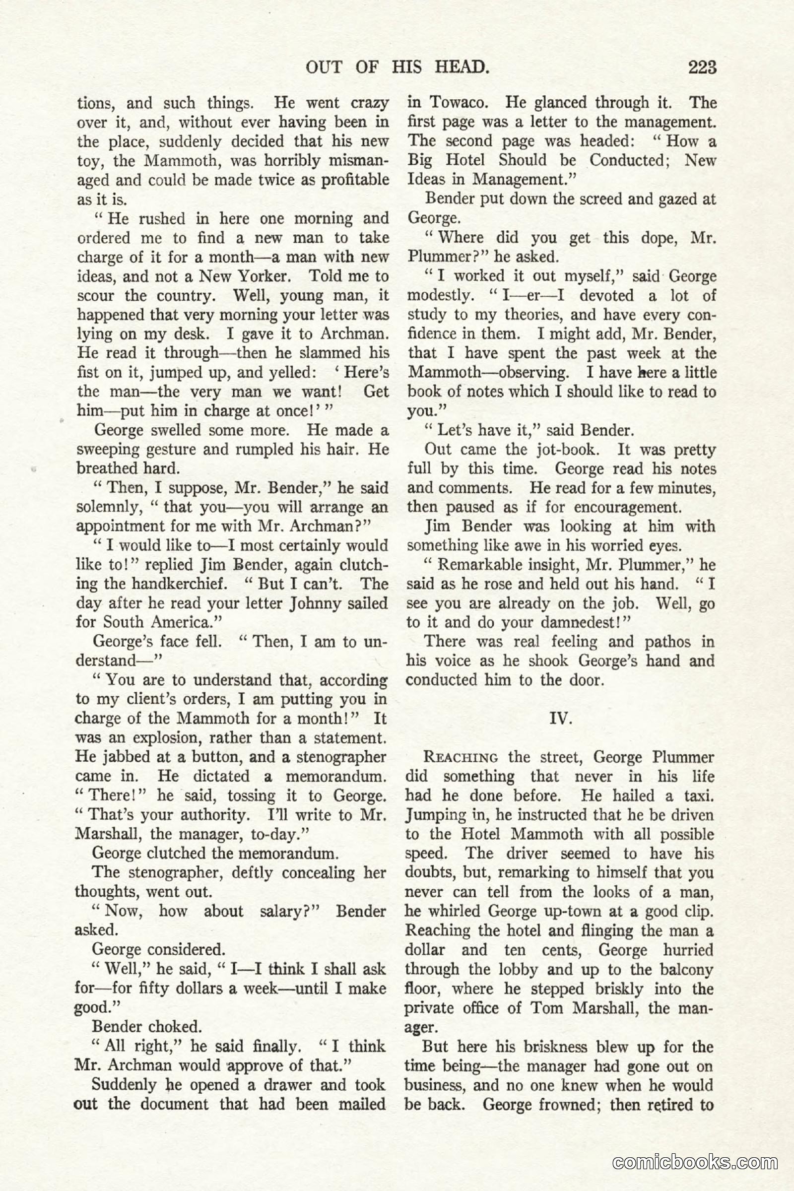 All Story Magazine, October 4, 1919 — page 61 of 208