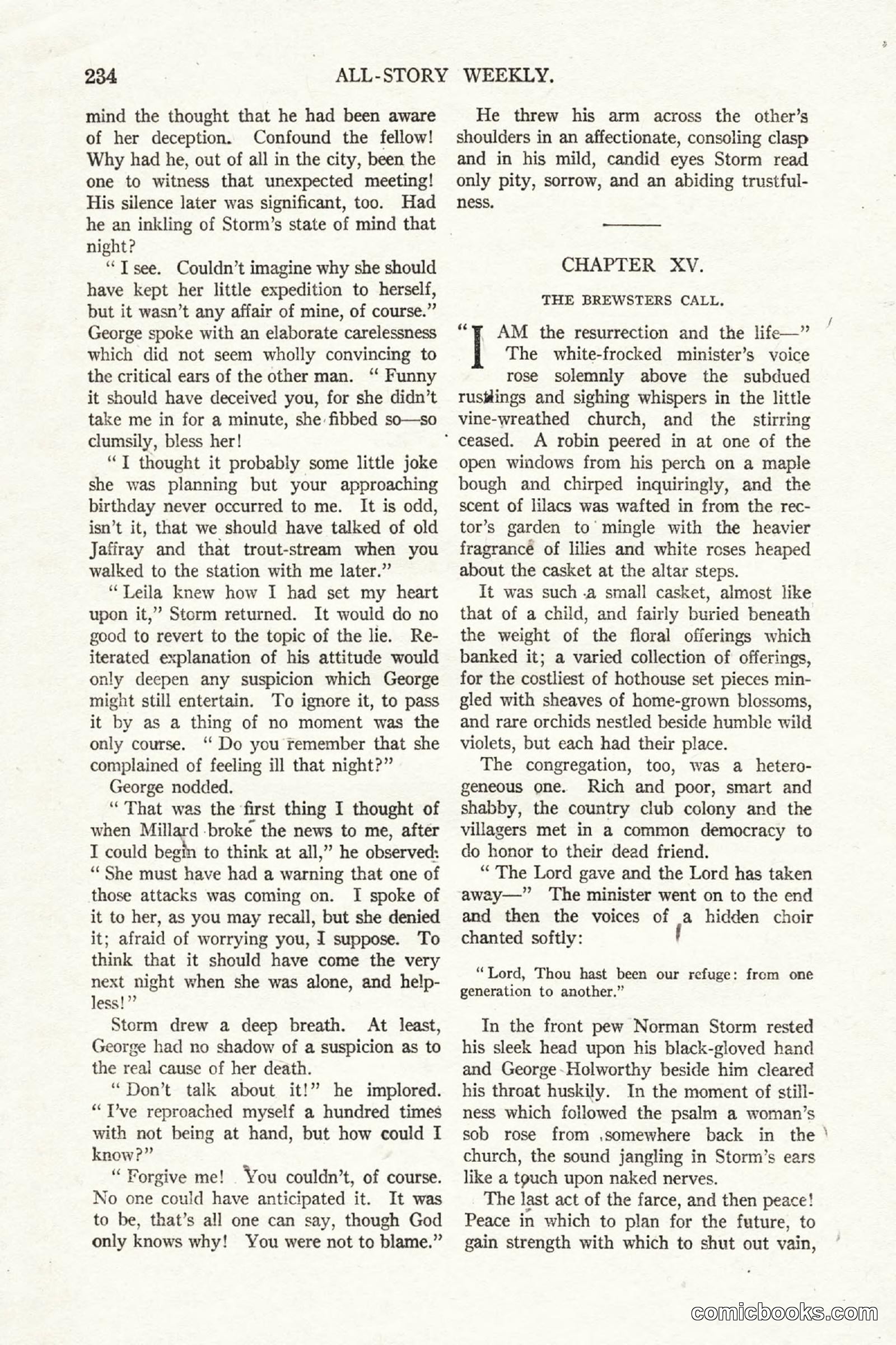 All Story Magazine, October 4, 1919 — page 72 of 208