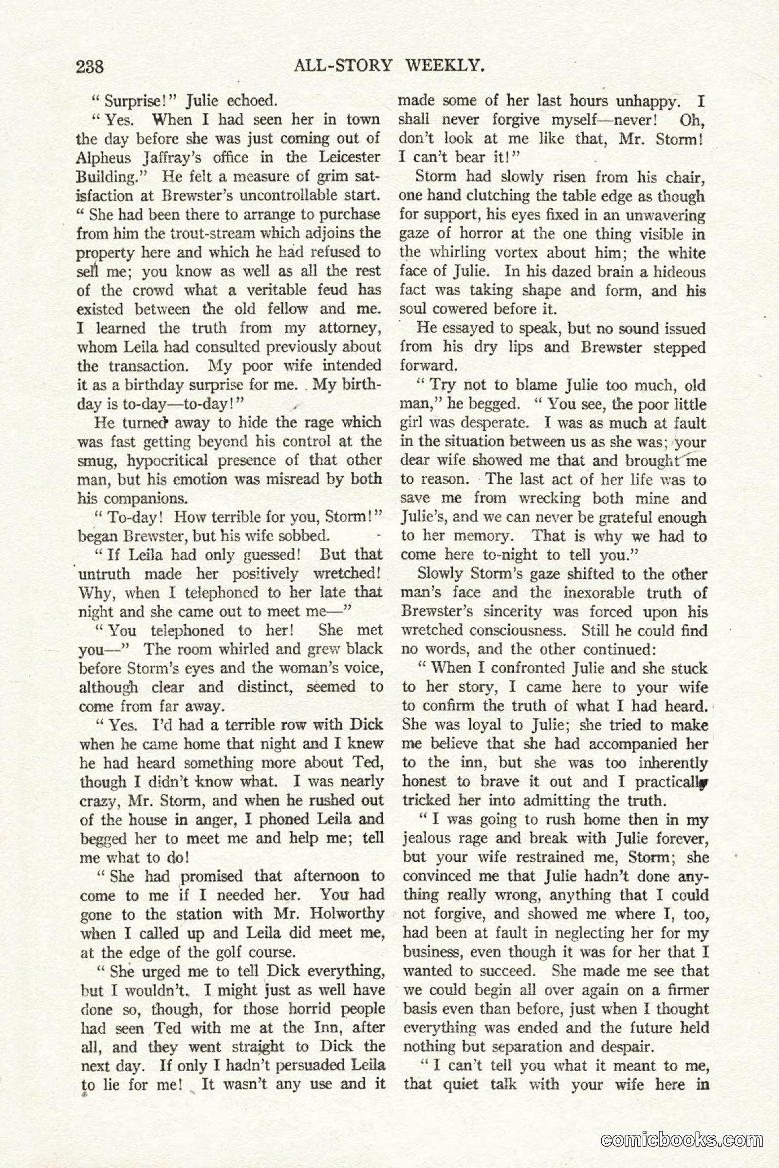 All Story Magazine, October 4, 1919 — page 76 of 208