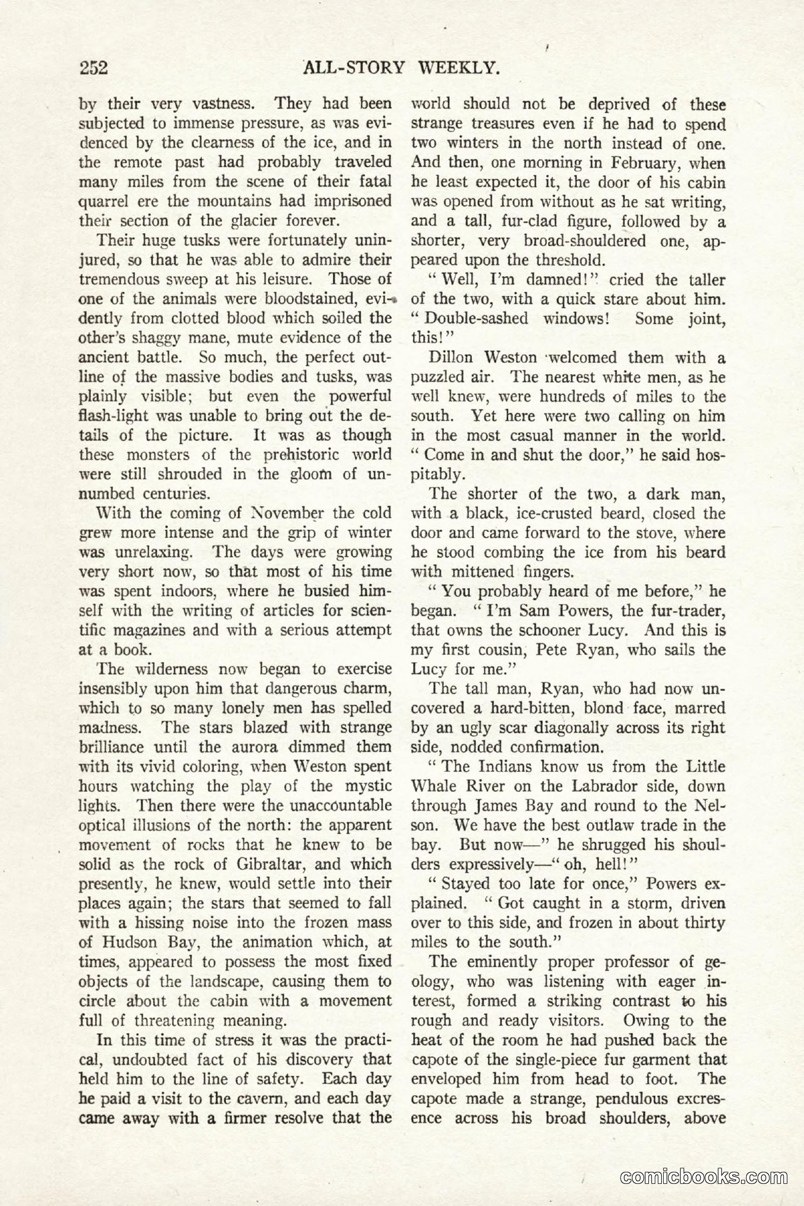 All Story Magazine, October 4, 1919 — page 90 of 208