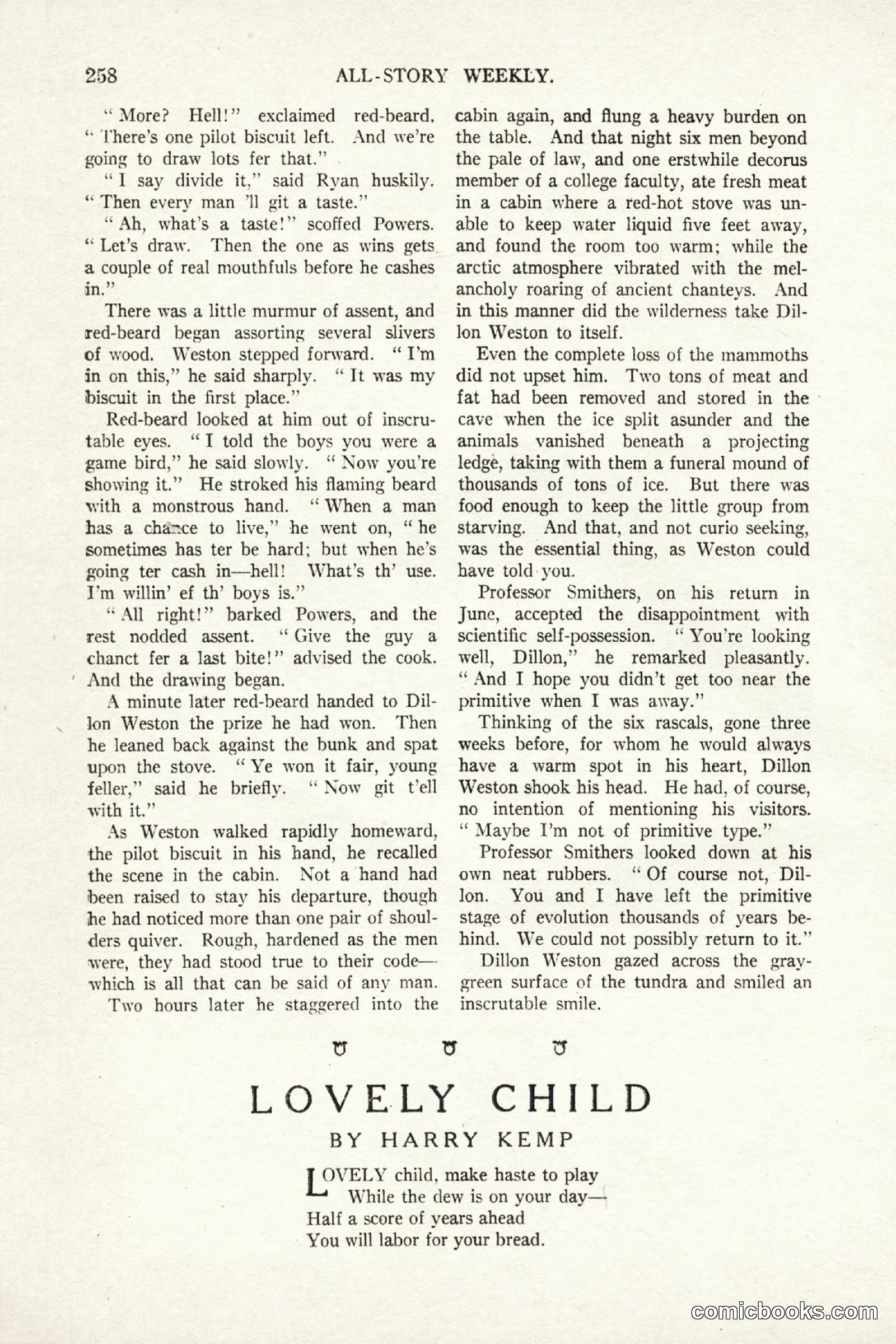 All Story Magazine, October 4, 1919 — page 96 of 208