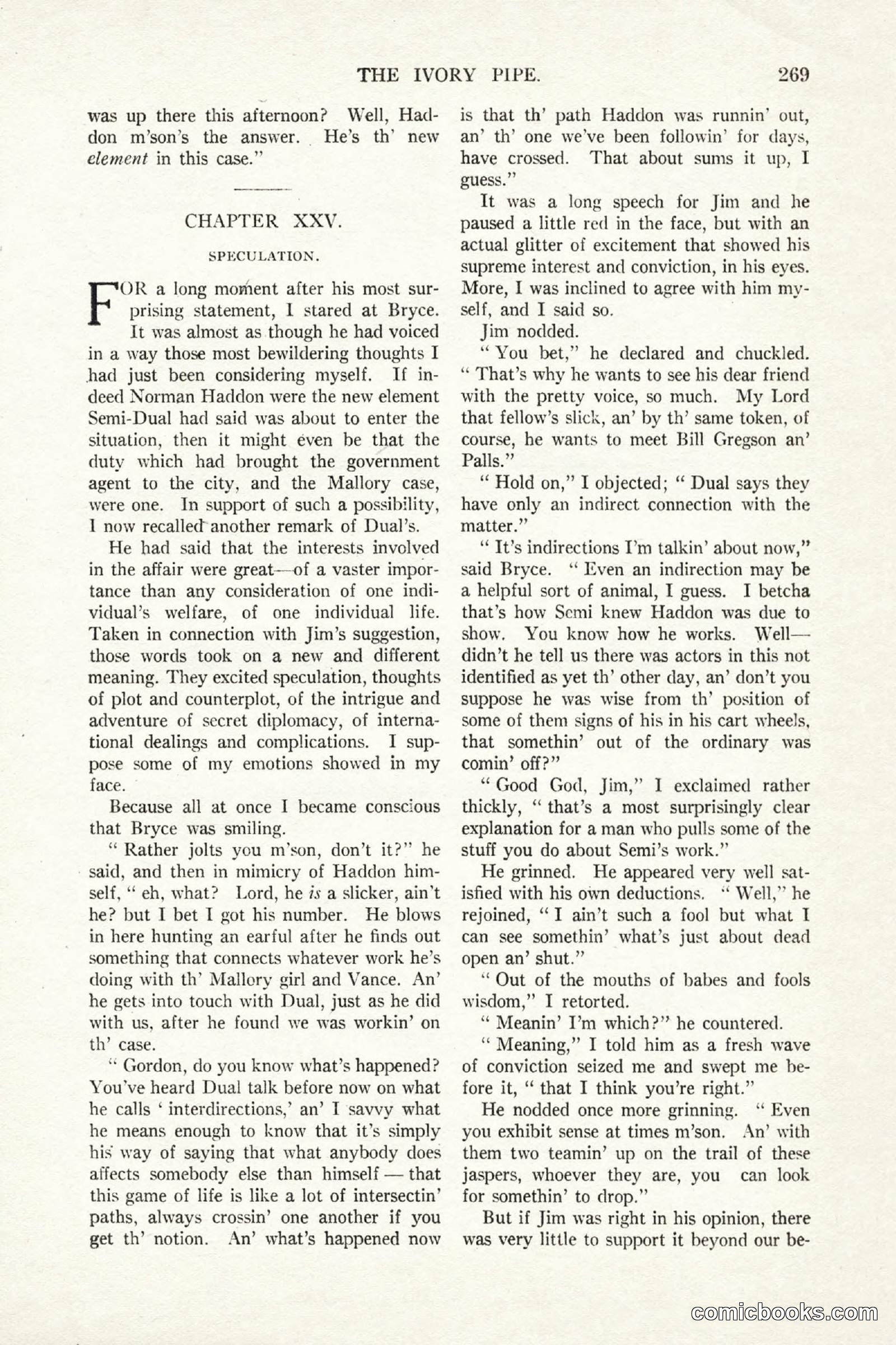 All Story Magazine, October 4, 1919 — page 107 of 208