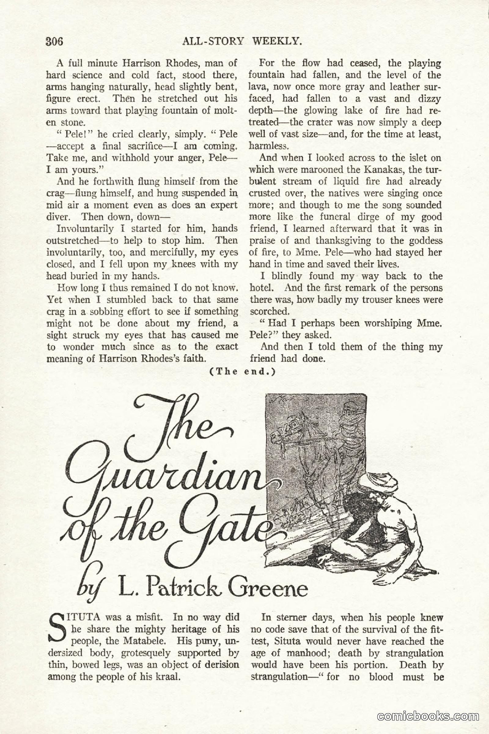 All Story Magazine, October 4, 1919 — page 144 of 208