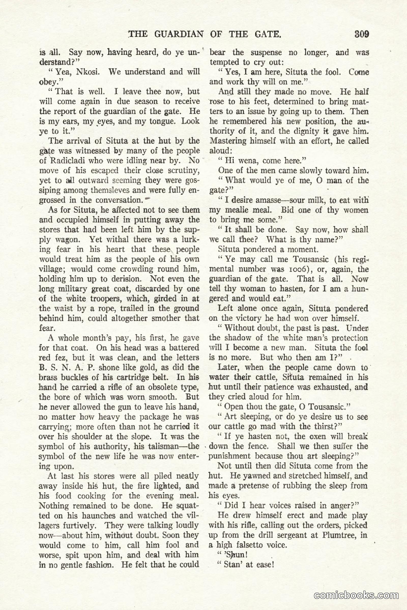 All Story Magazine, October 4, 1919 — page 147 of 208