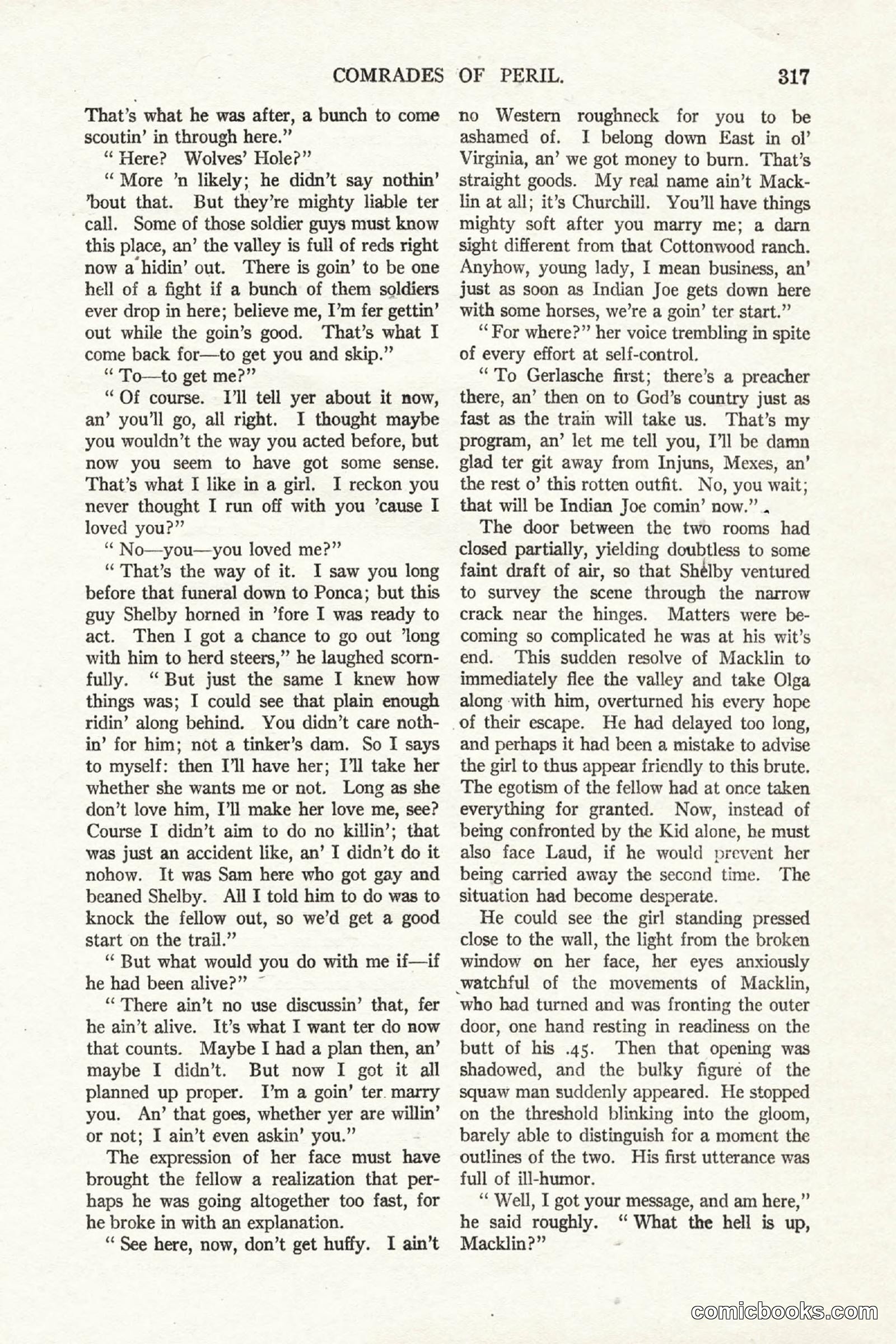 All Story Magazine, October 4, 1919 — page 155 of 208