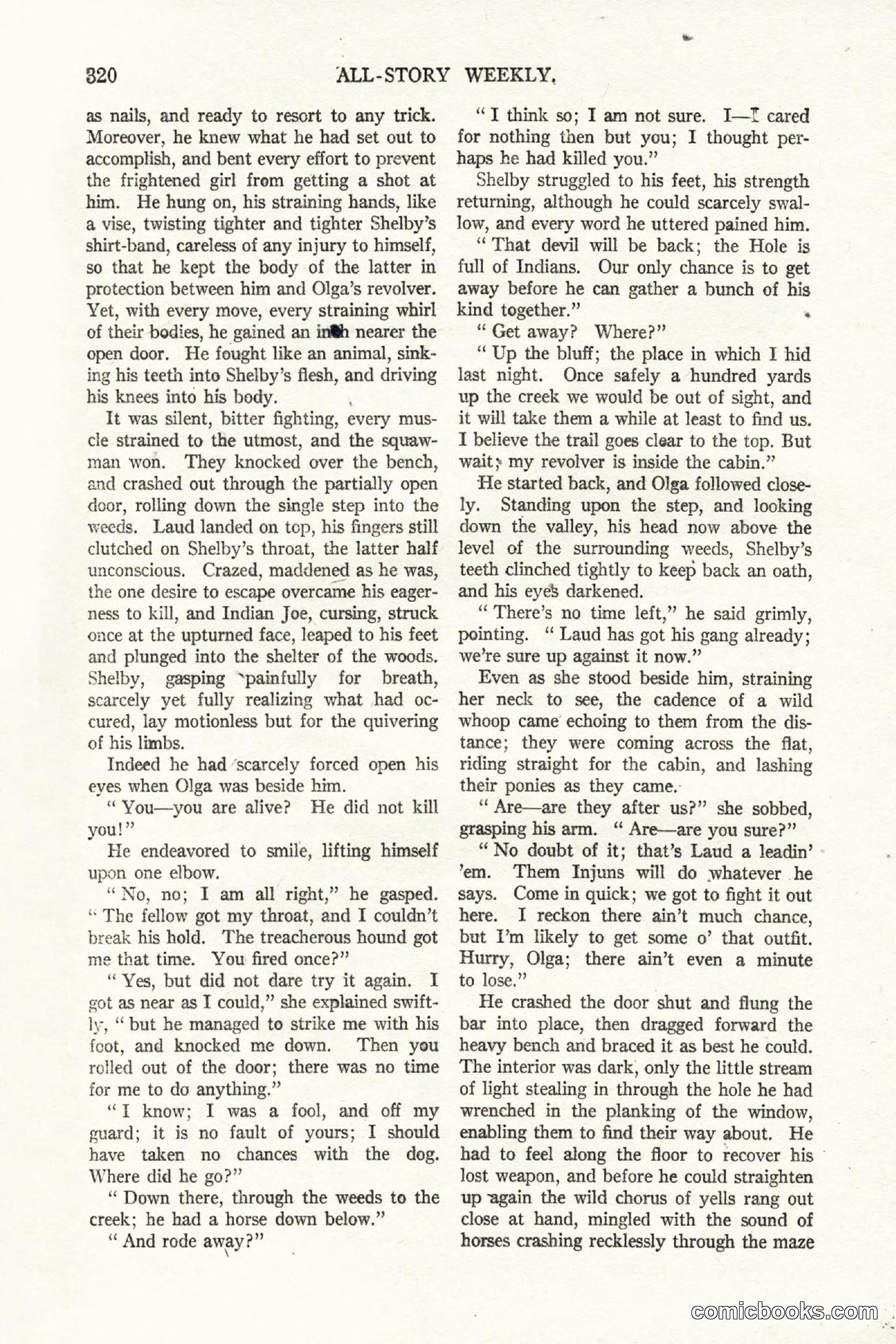 All Story Magazine, October 4, 1919 — page 158 of 208