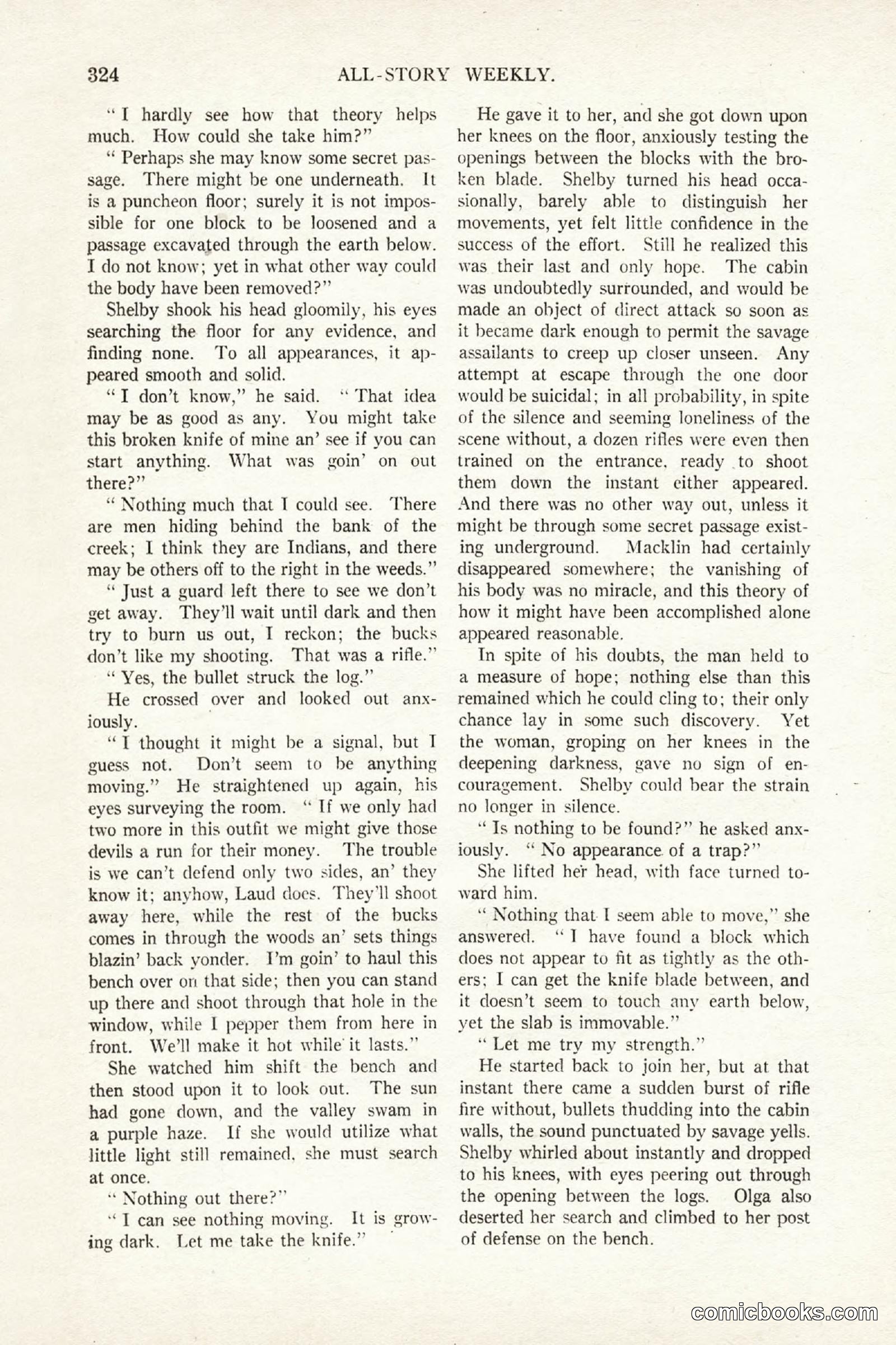 All Story Magazine, October 4, 1919 — page 162 of 208