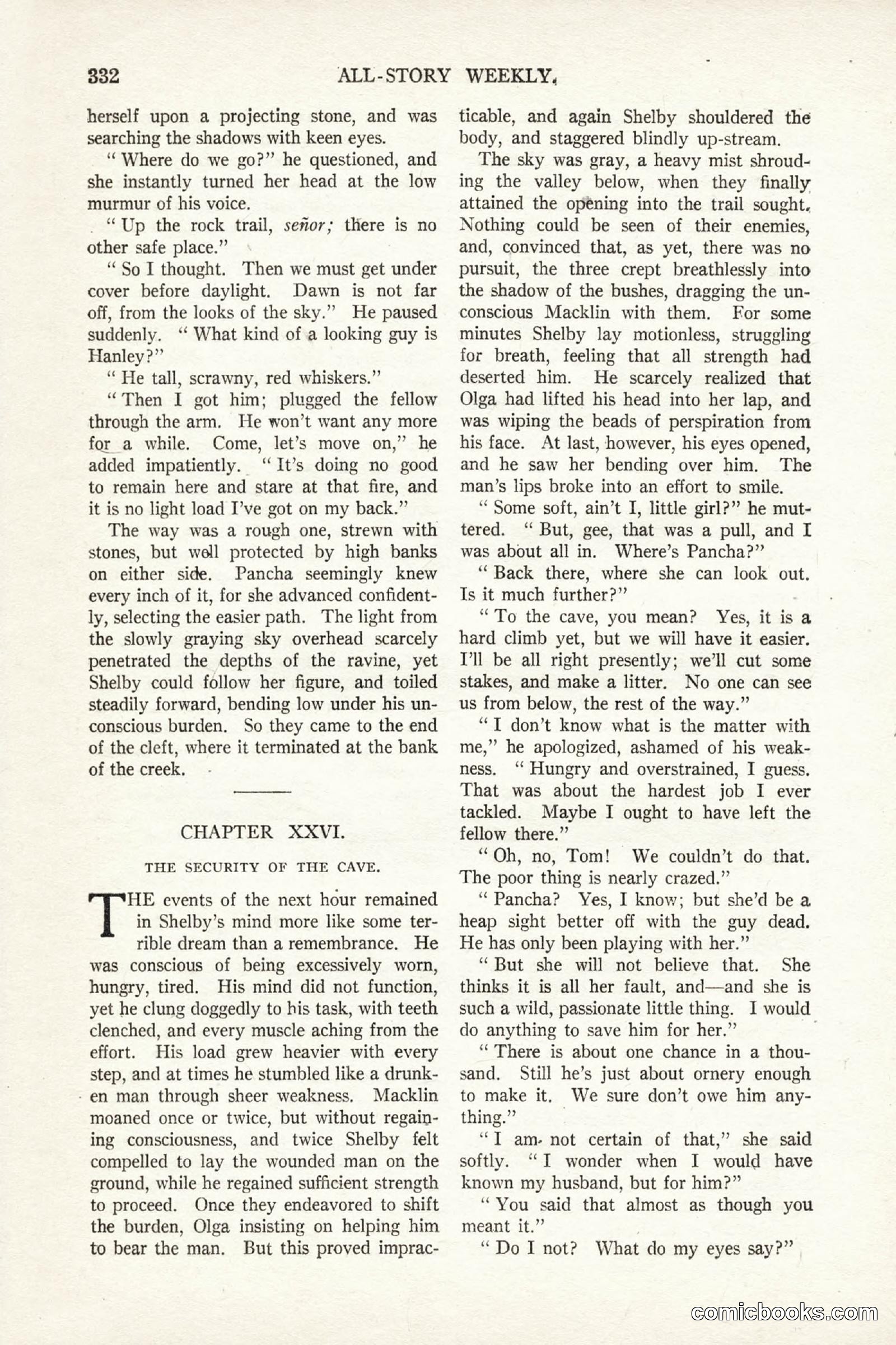 All Story Magazine, October 4, 1919 — page 170 of 208