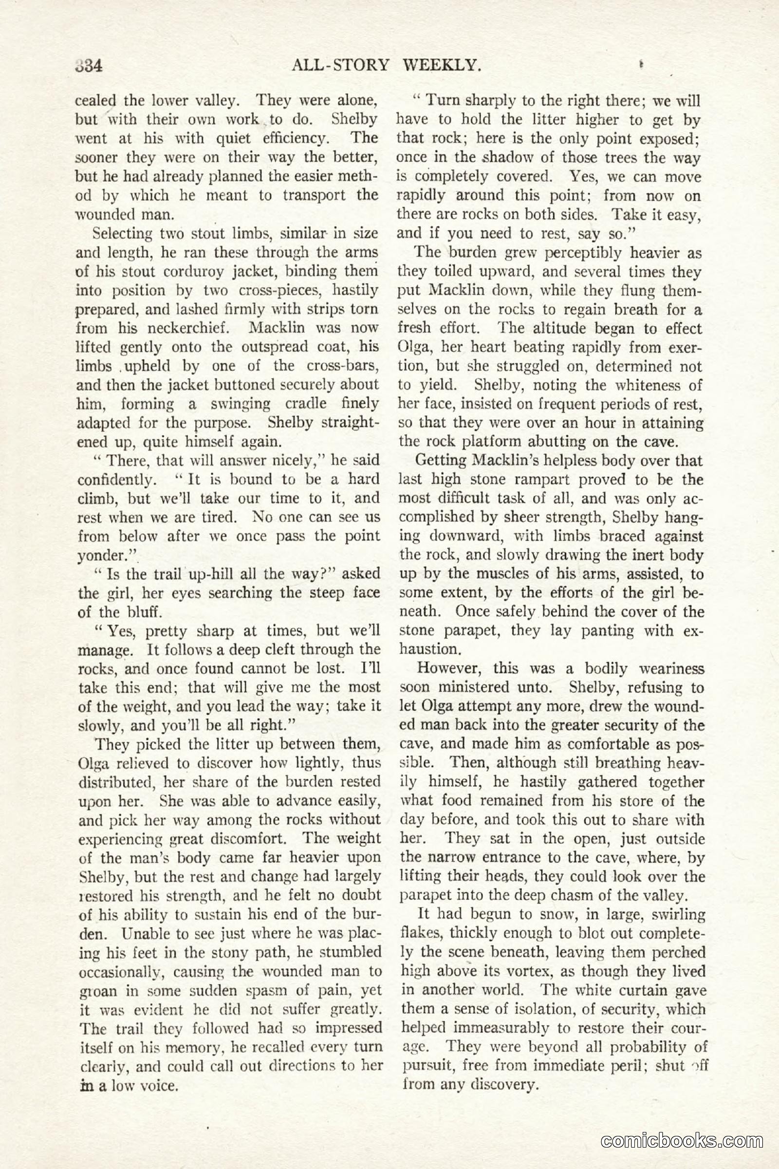 All Story Magazine, October 4, 1919 — page 172 of 208