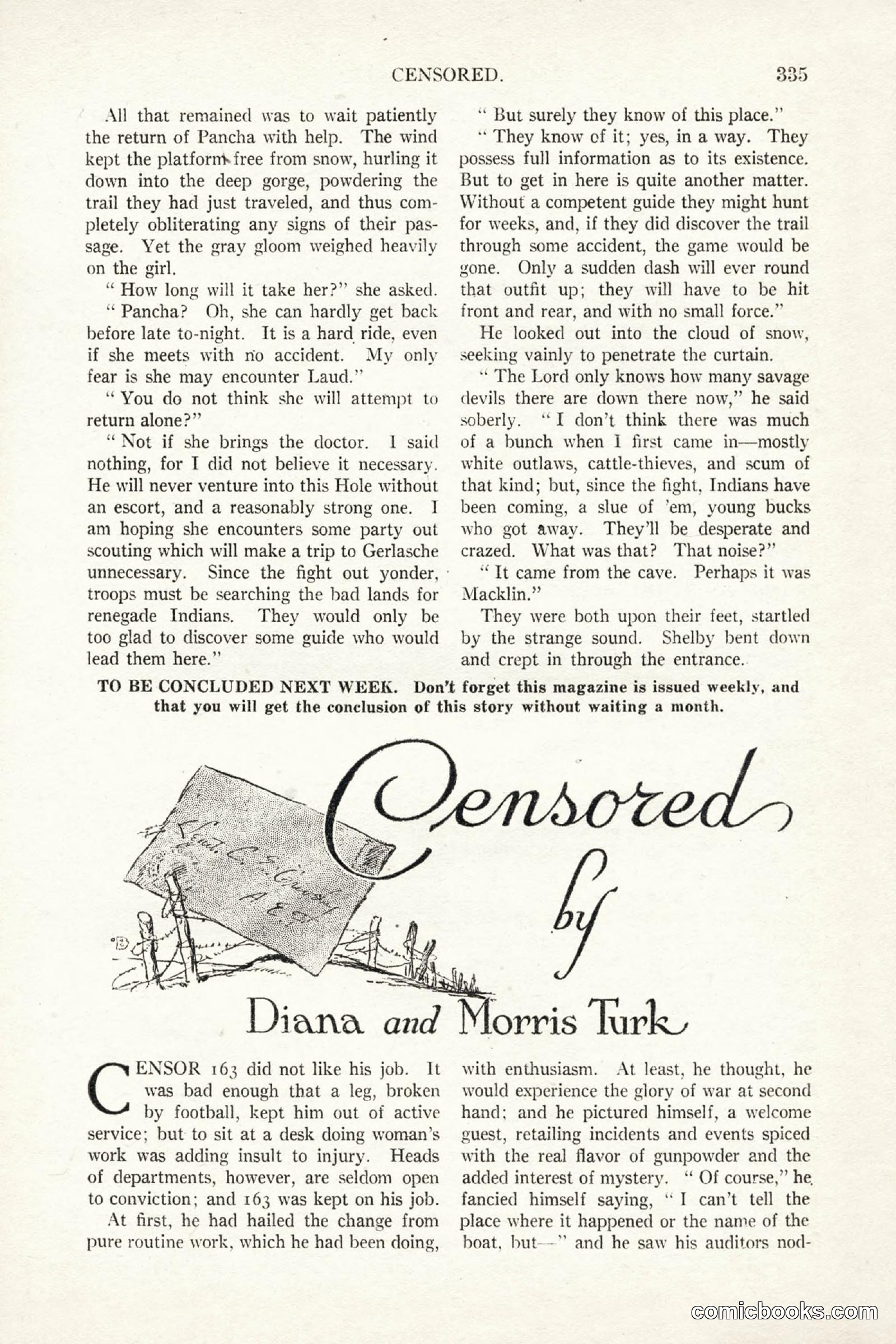 All Story Magazine, October 4, 1919 — page 173 of 208
