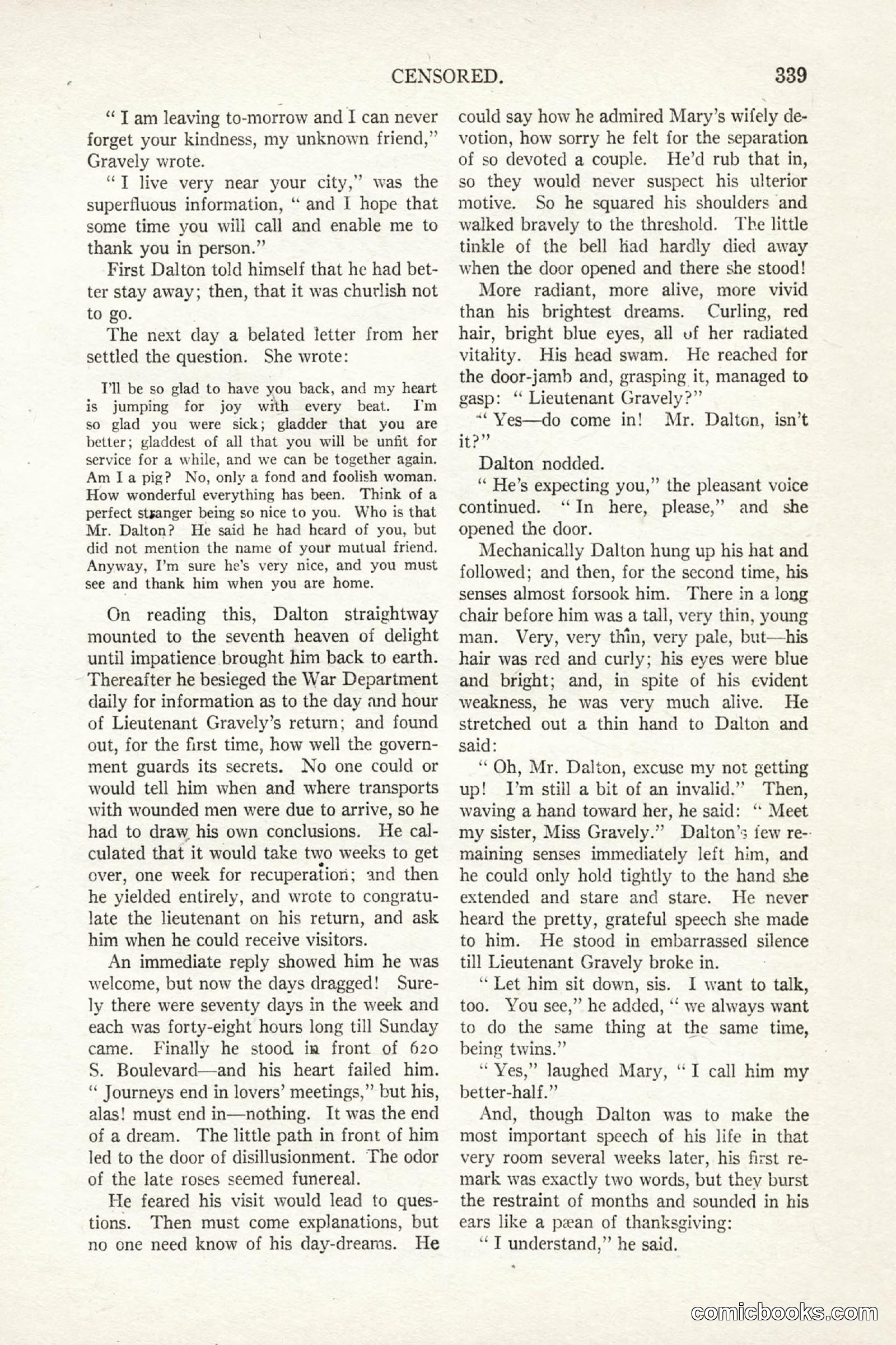 All Story Magazine, October 4, 1919 — page 177 of 208