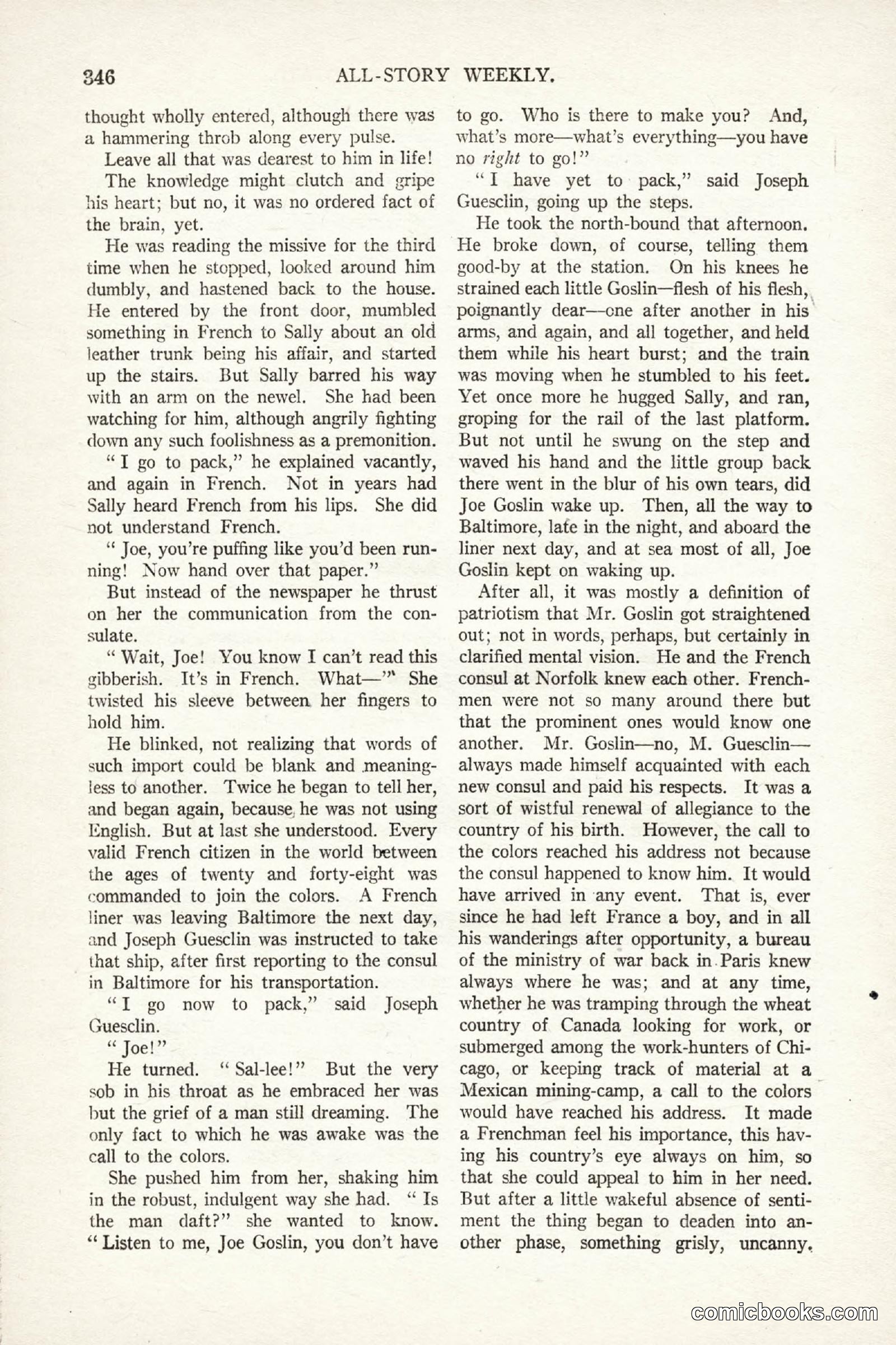 All Story Magazine, October 4, 1919 — page 184 of 208