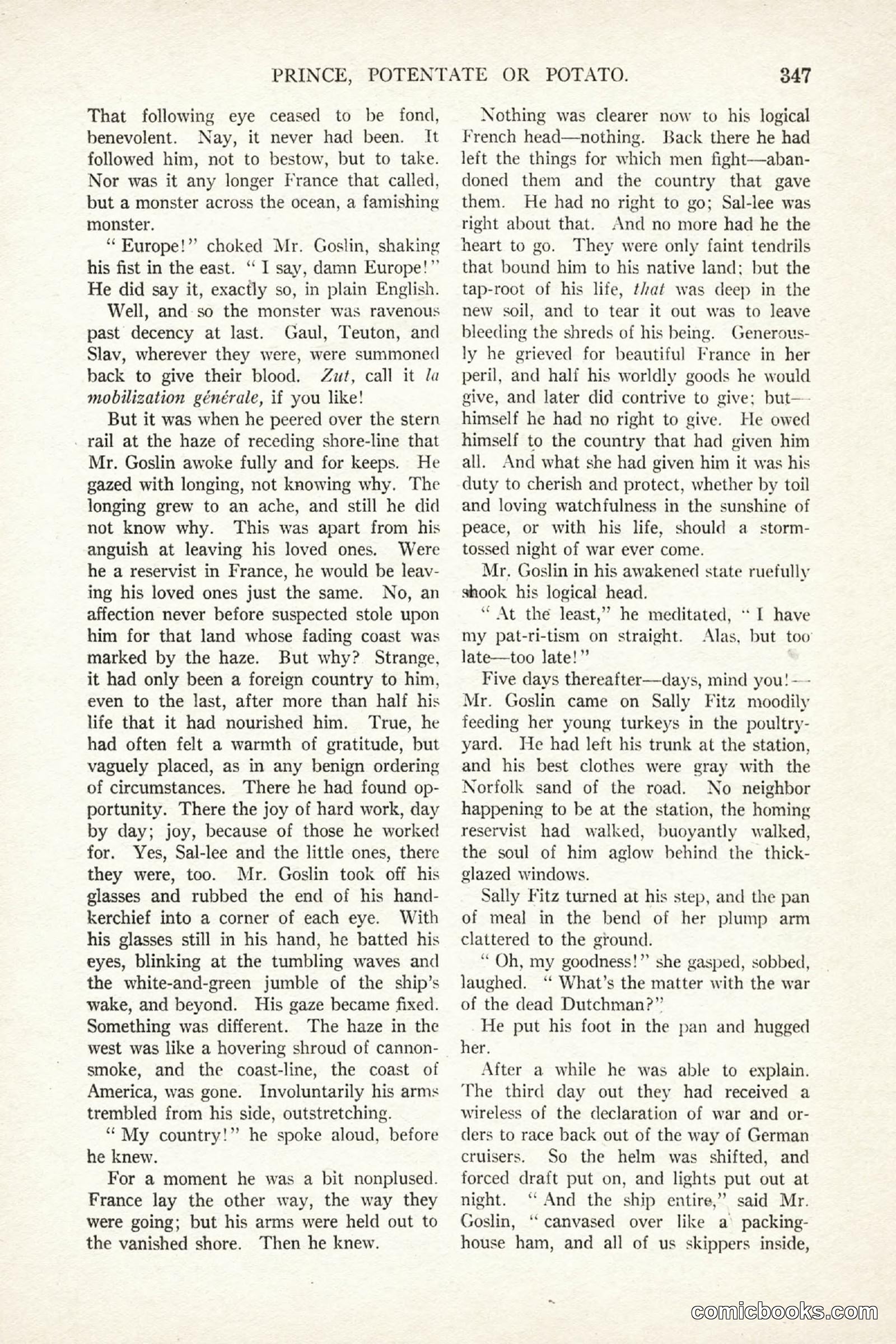 All Story Magazine, October 4, 1919 — page 185 of 208