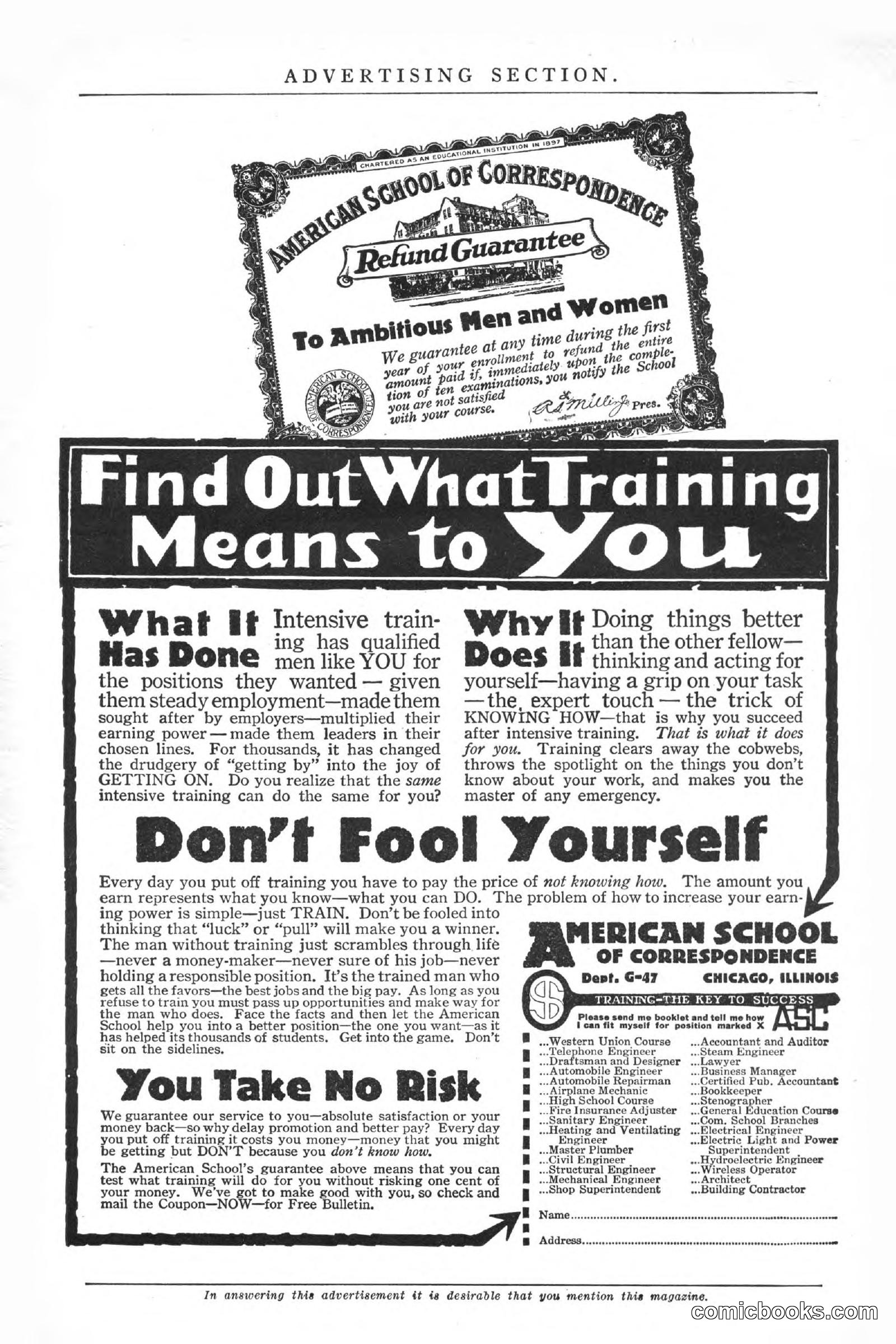All Story Magazine, October 4, 1919 — page 197 of 208
