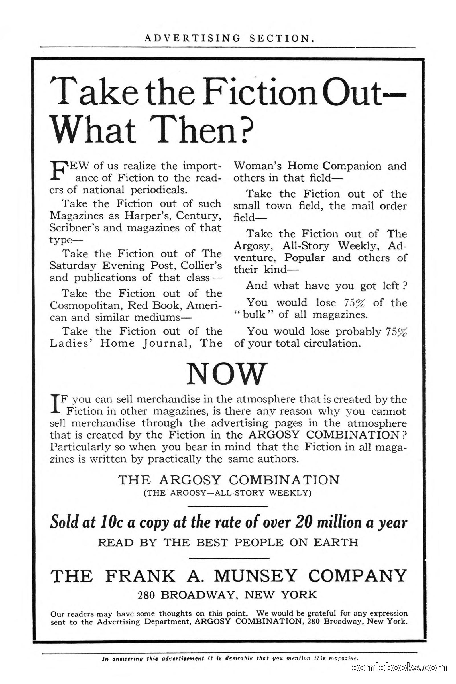 All Story Magazine, October 4, 1919 — page 198 of 208