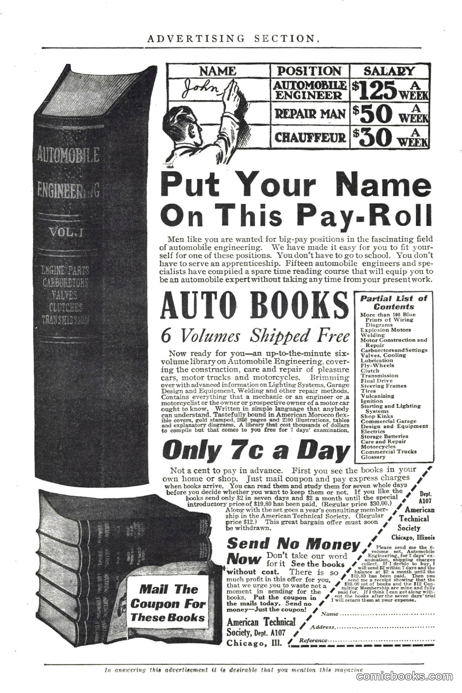 All Story Magazine, October 4, 1919 — page 206 of 208