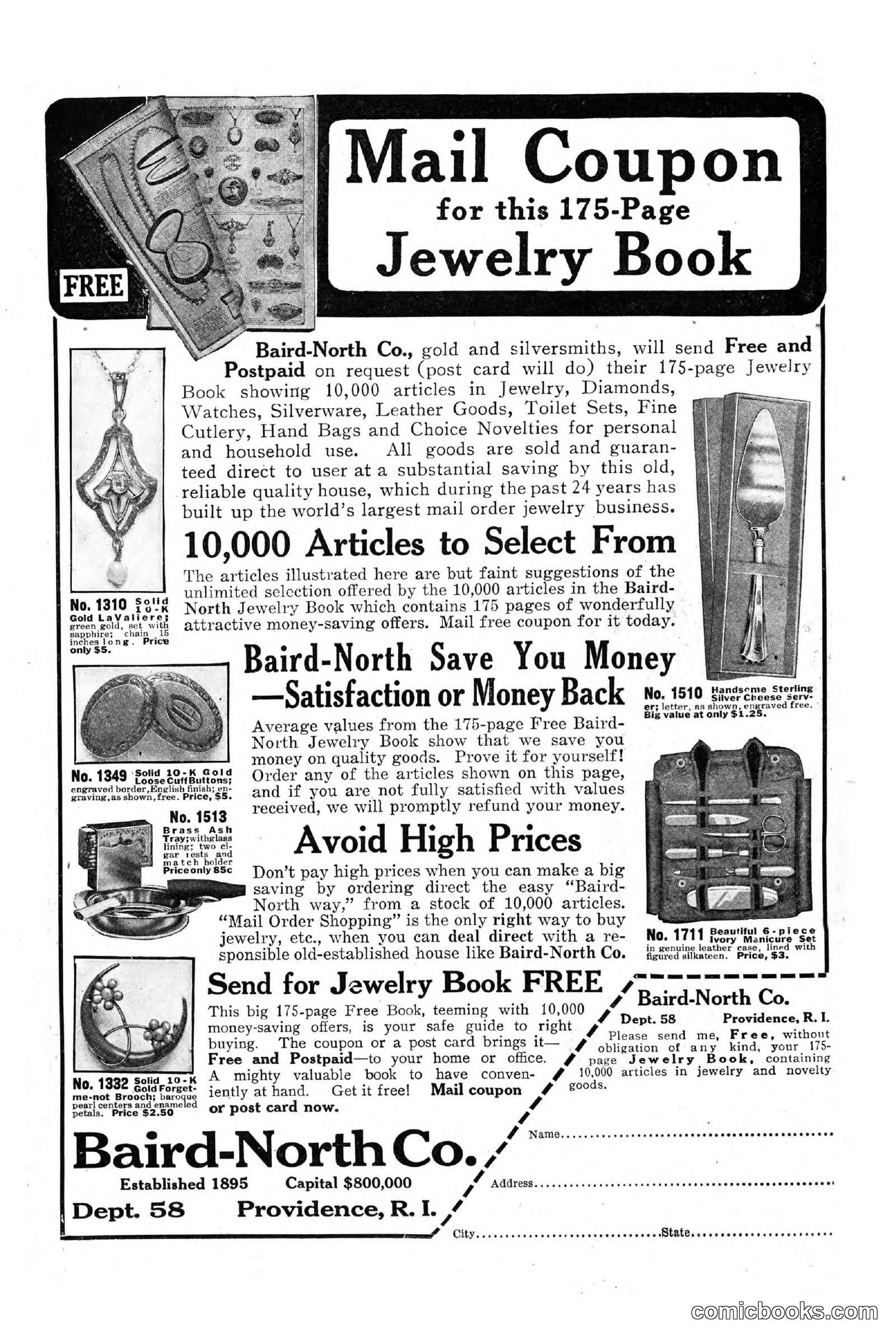 All Story Magazine, October 4, 1919 — page 207 of 208