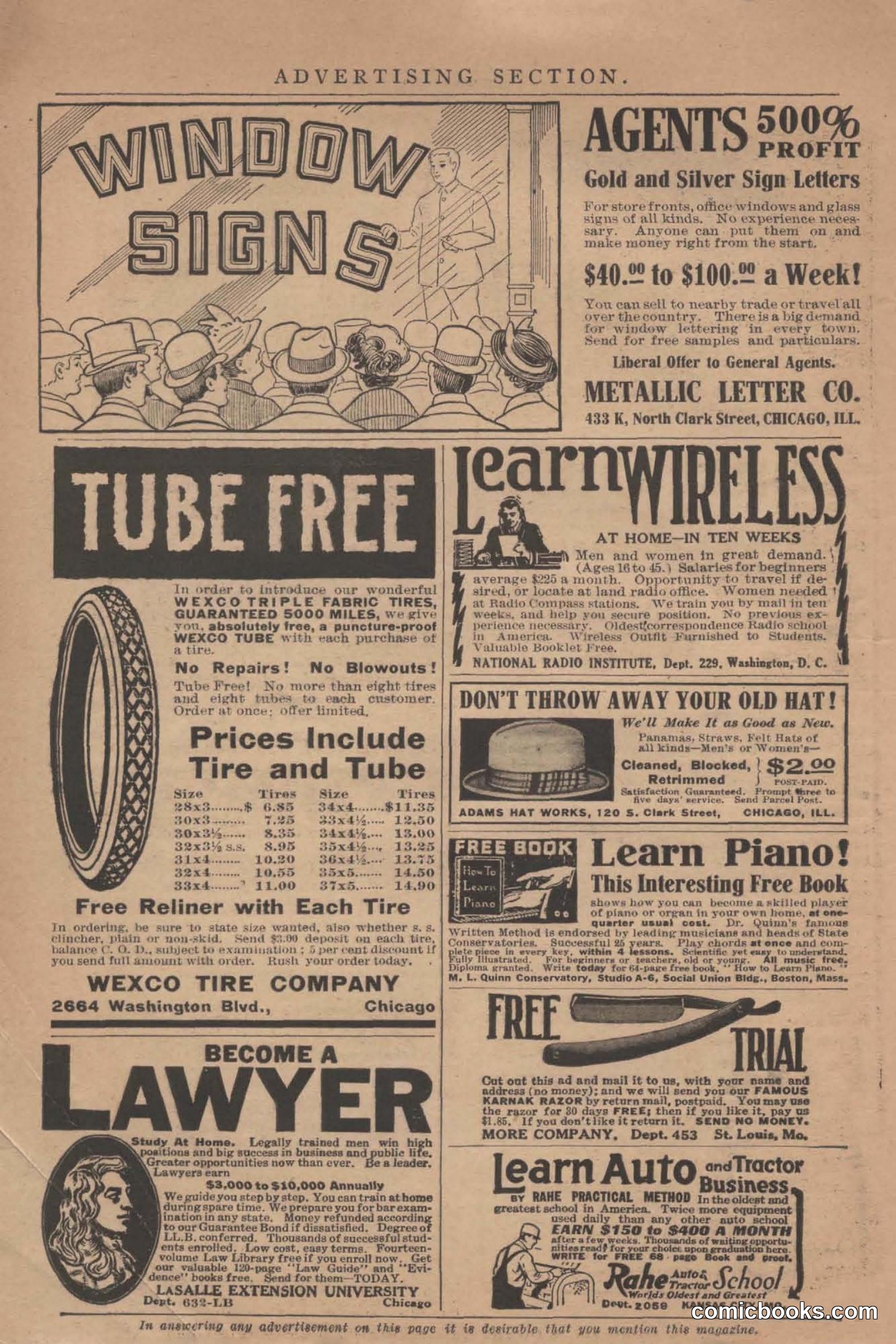 All Story Magazine, June 19, 1920 — page 8 of 155