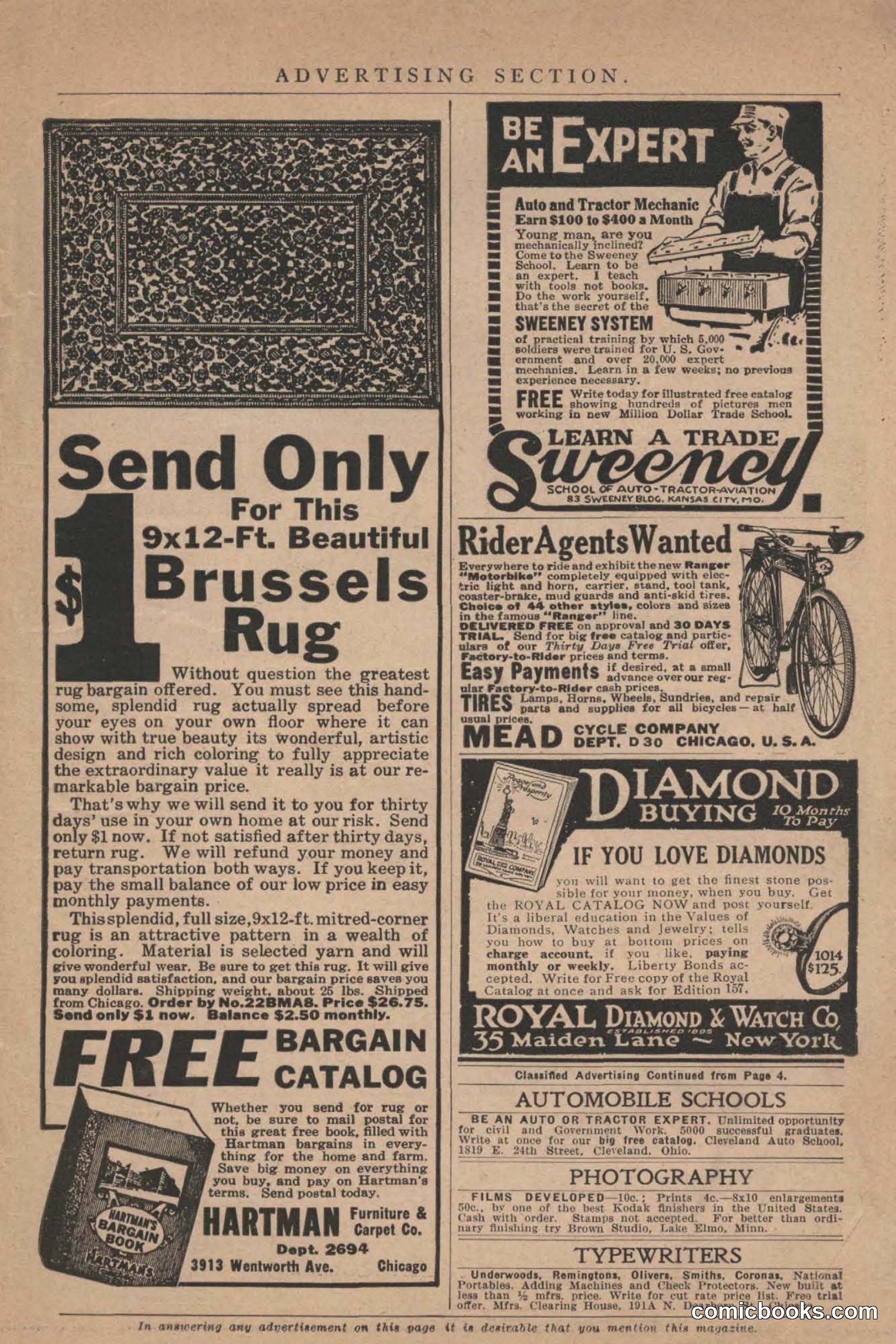 All Story Magazine, June 19, 1920 — page 9 of 155