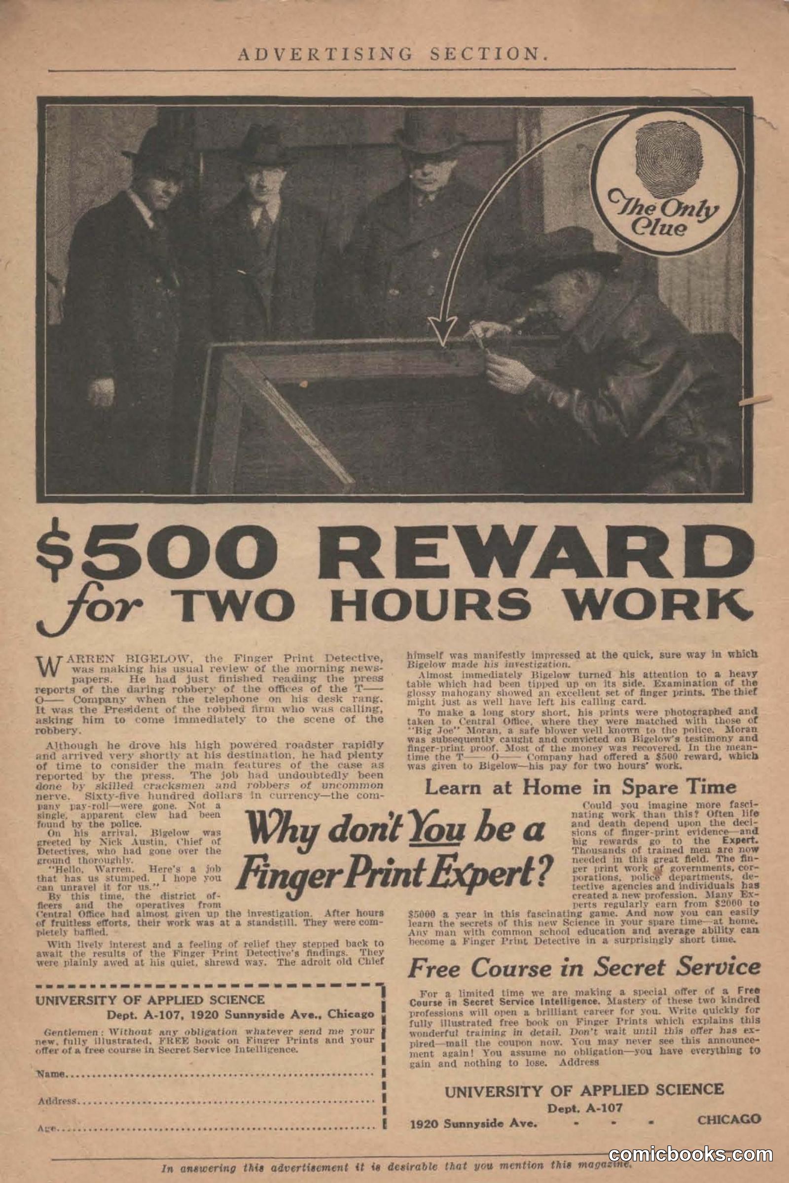 All Story Magazine, June 19, 1920 — page 10 of 155