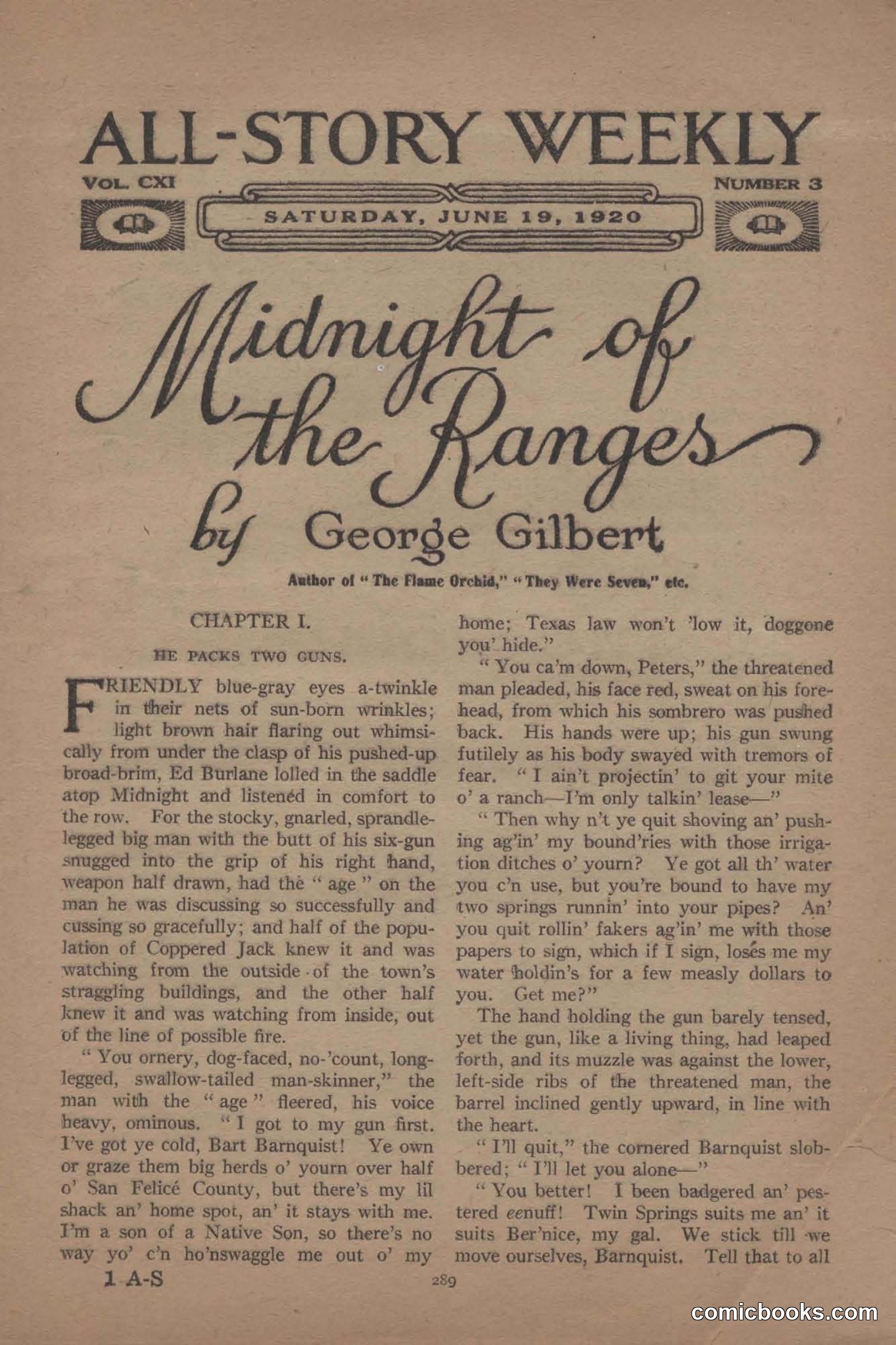 All Story Magazine, June 19, 1920 — page 11 of 155
