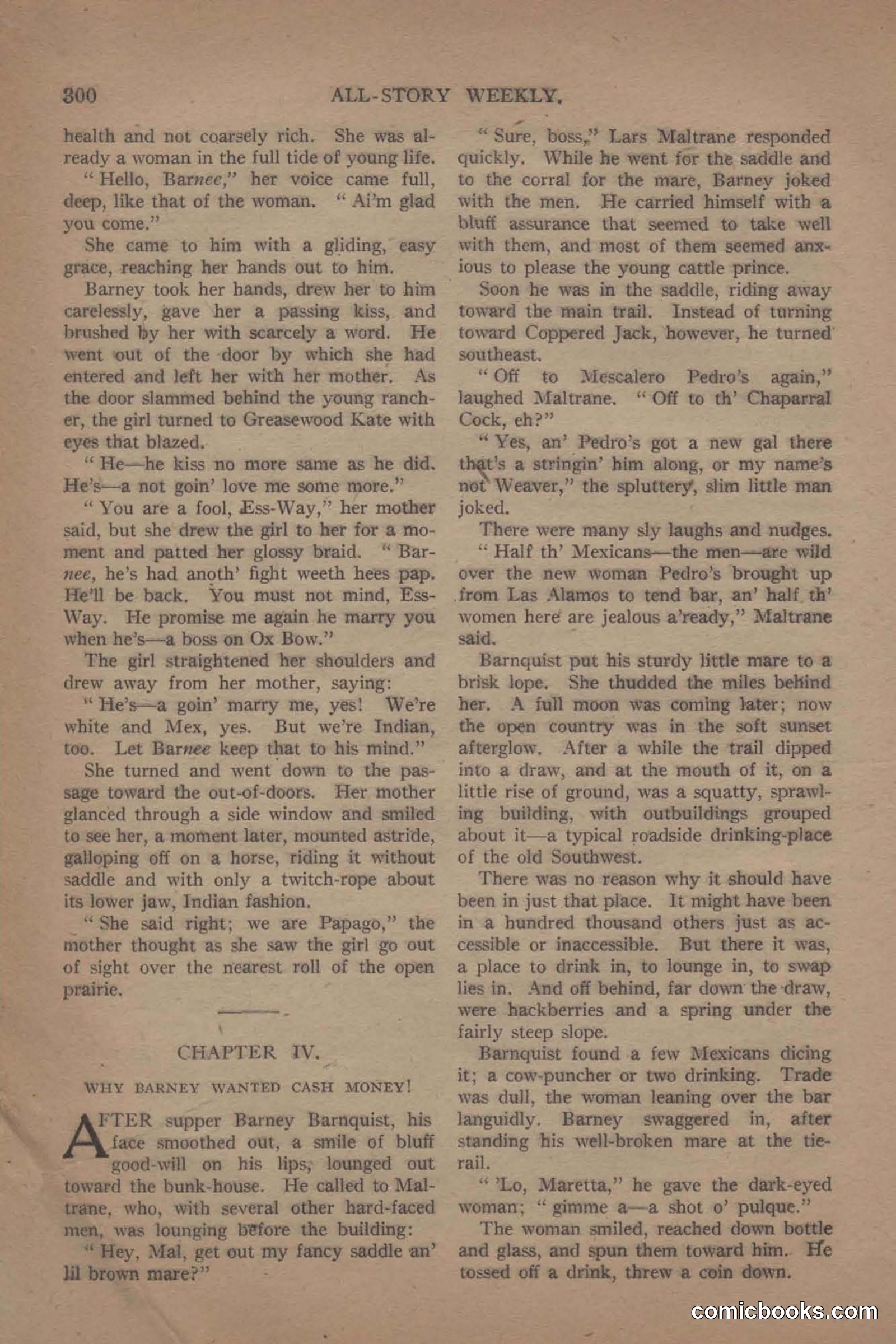 All Story Magazine, June 19, 1920 — page 22 of 155