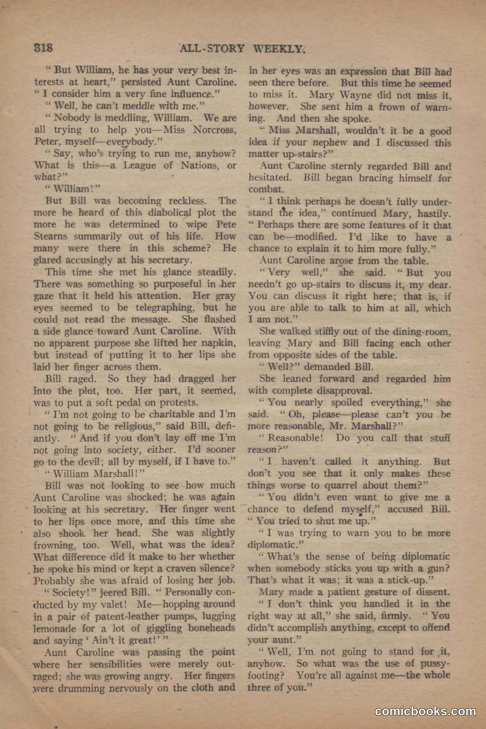 All Story Magazine, June 19, 1920 — page 40 of 155